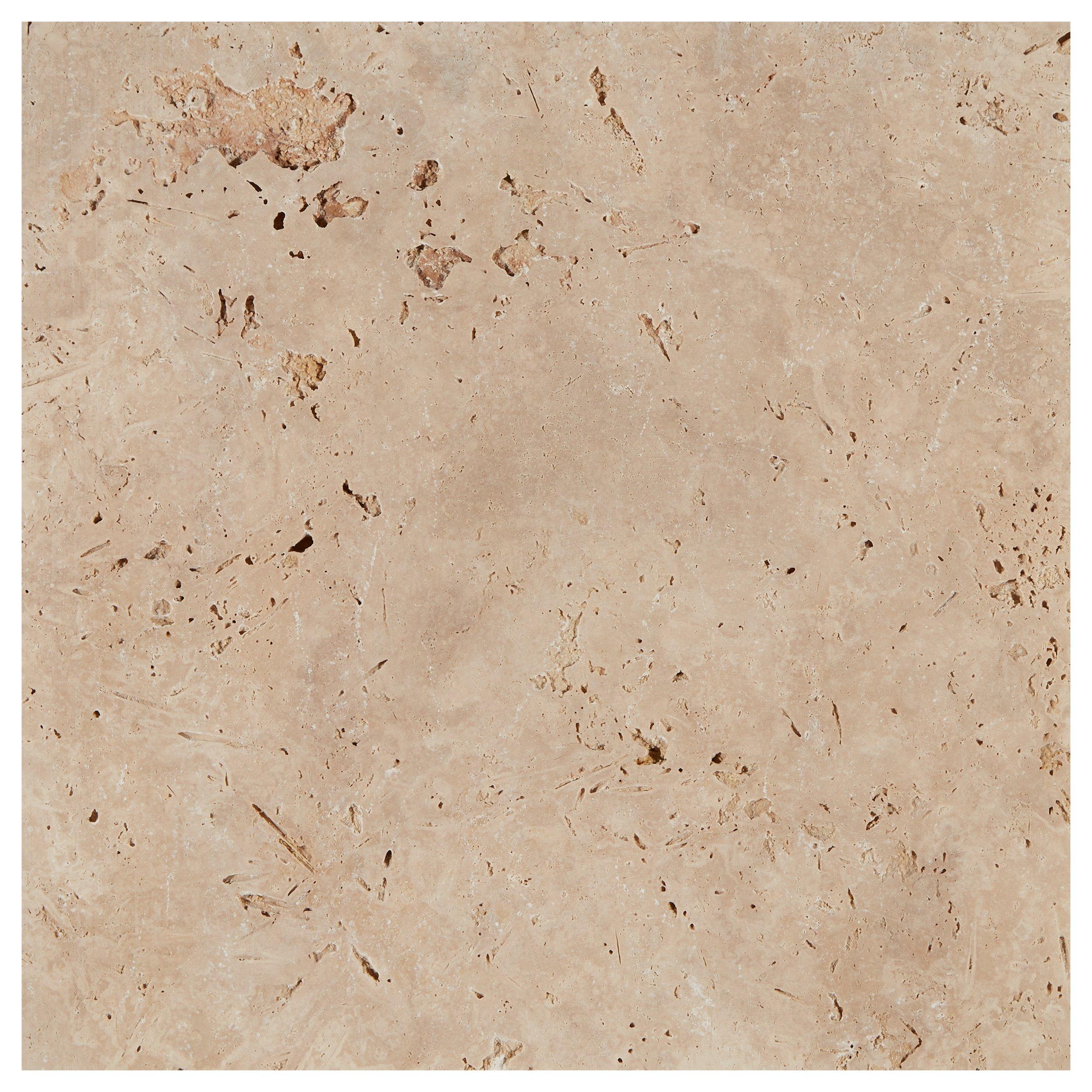 Ivory Tumbled Travertine 3cm. Paver