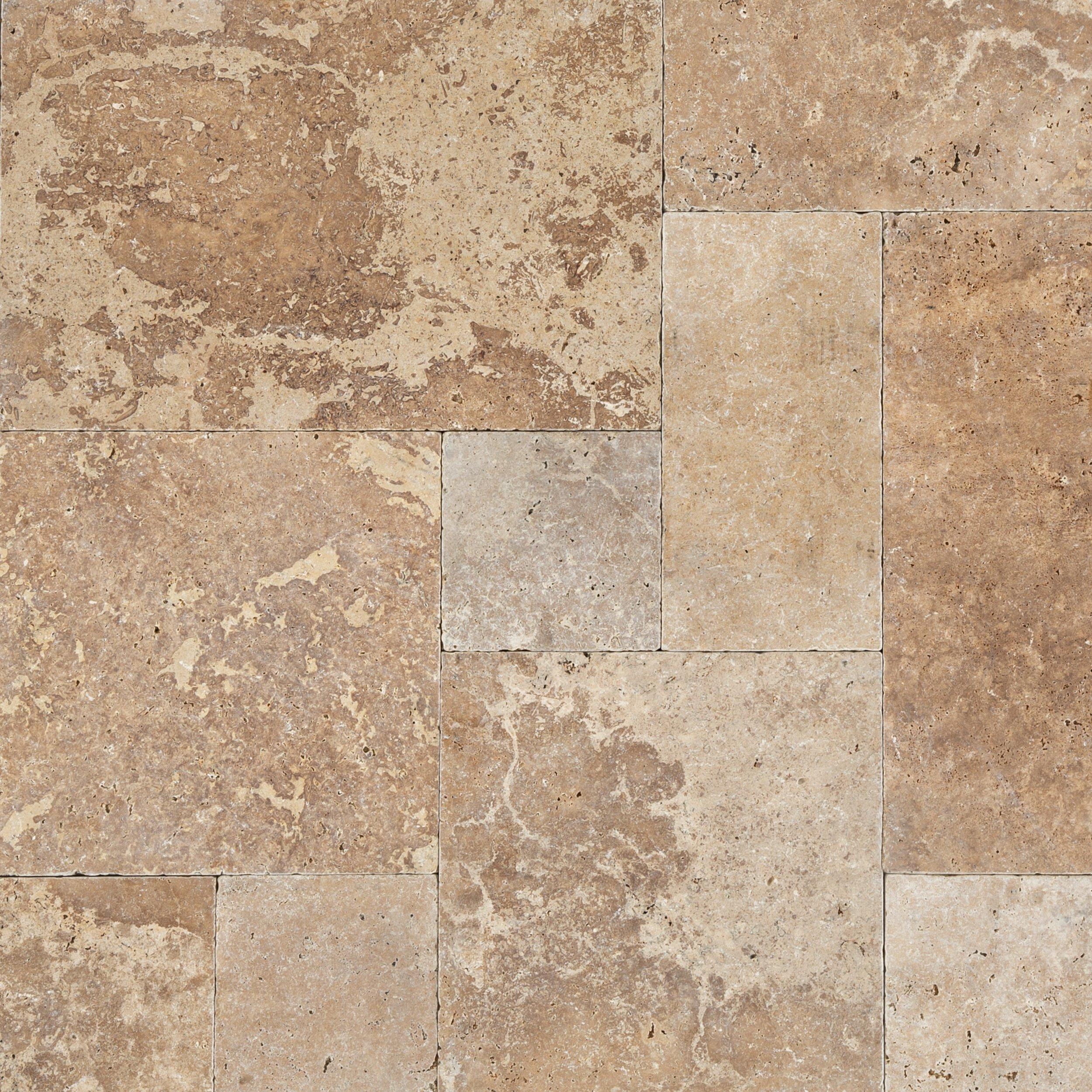 Noche Tumbled Travertine Paver