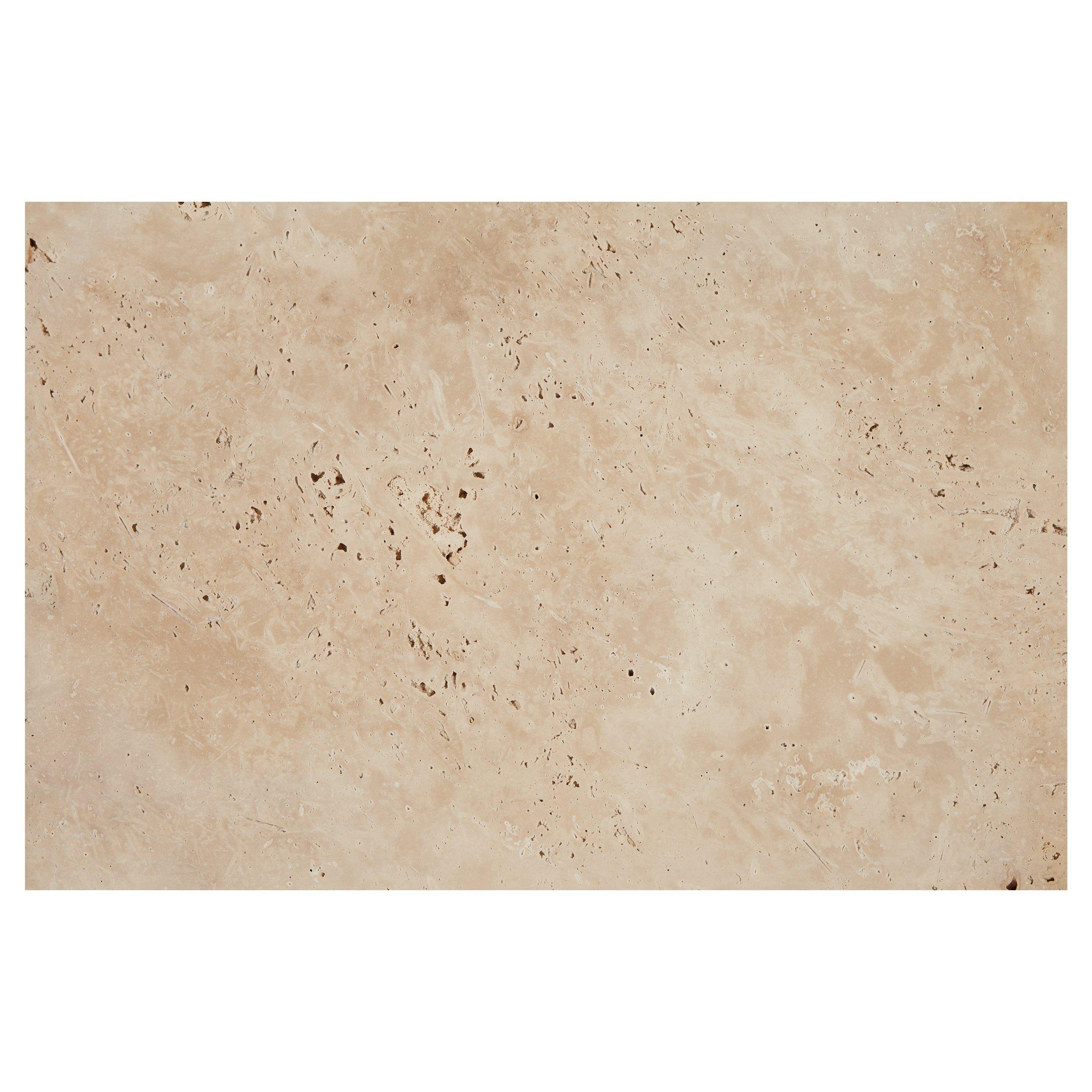 Ivory Tumbled Travertine 3cm. Paver