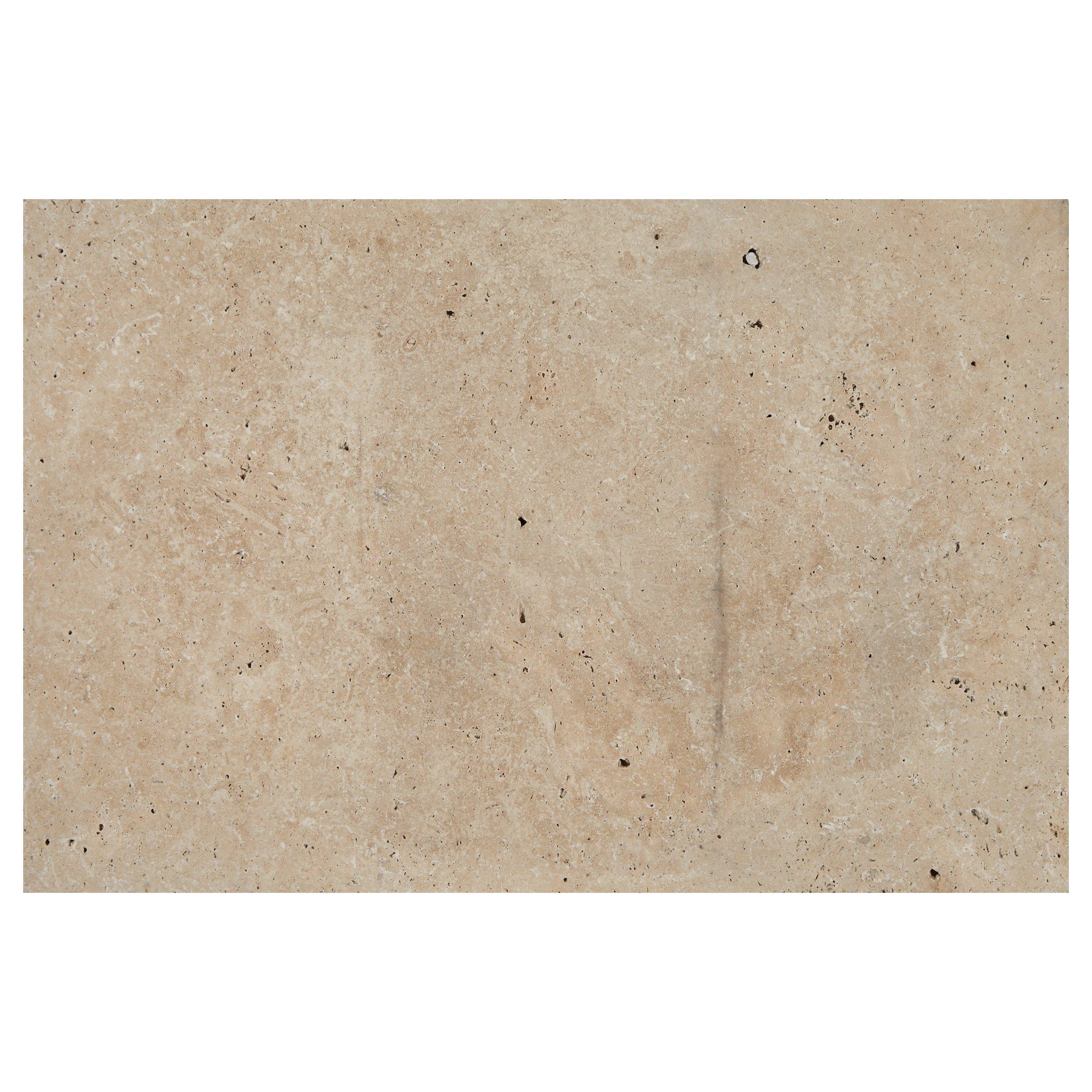 Walnut Tumbled Travertine 3cm. Paver