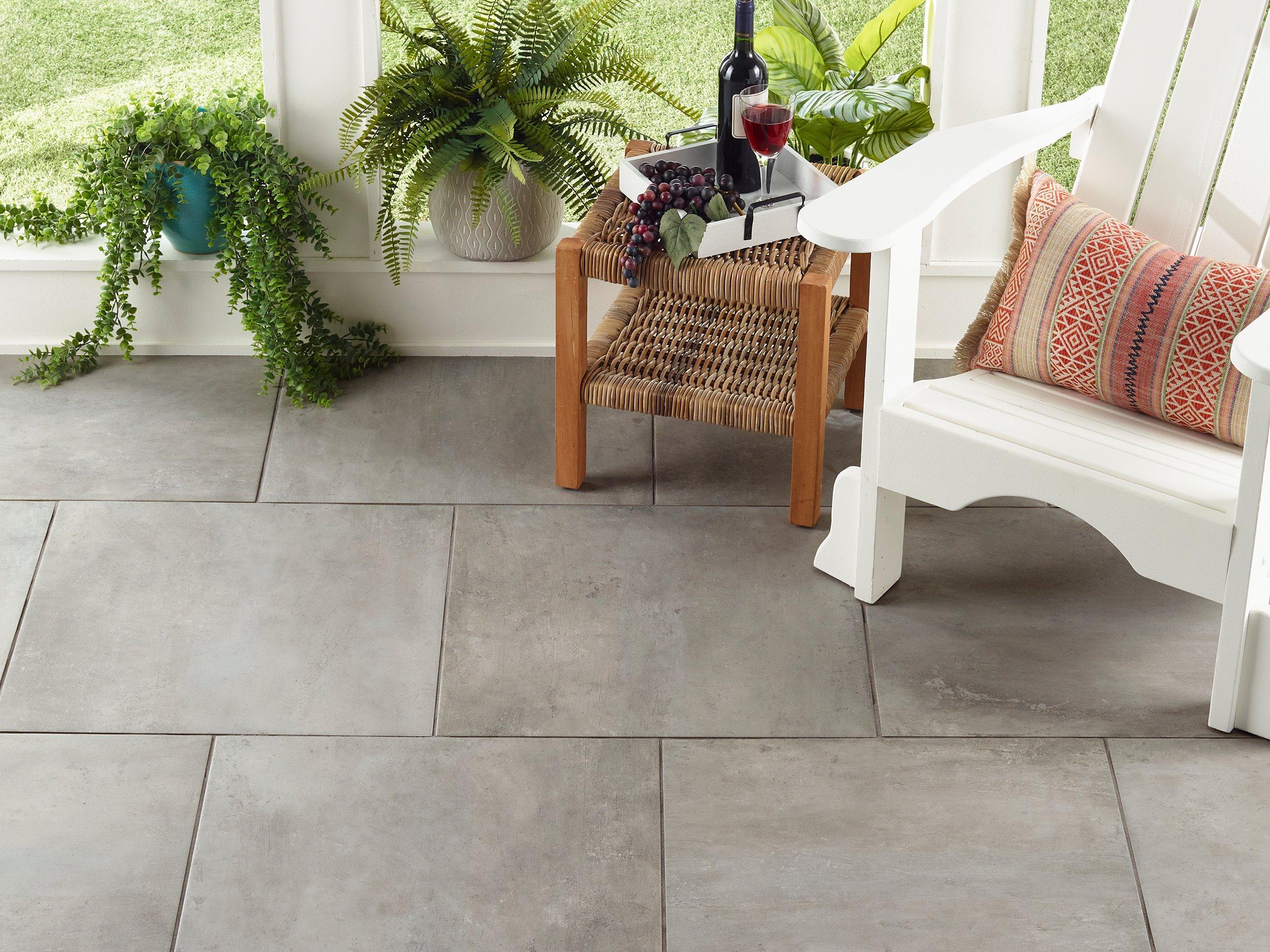 One Ash II Porcelain Paver Tile - Gray Tile | Floor and Decor