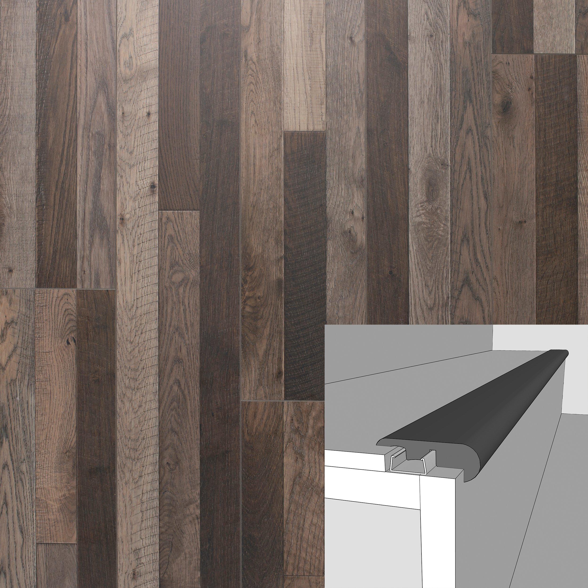 Emerson Oak 94in. Laminate Overlapping Stair Nose