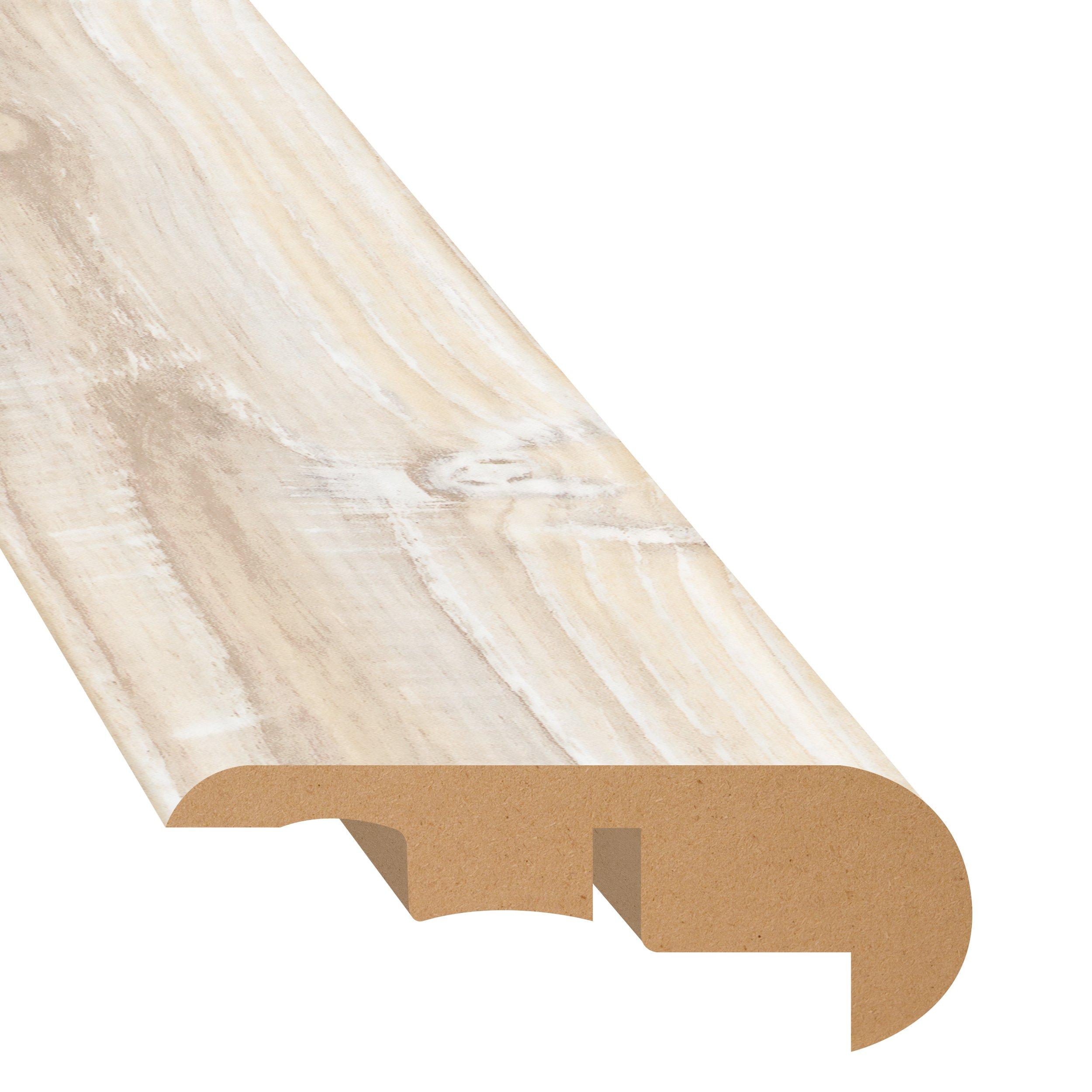 Scandinavian Oak 94in. Laminate Overlapping Stair Nose