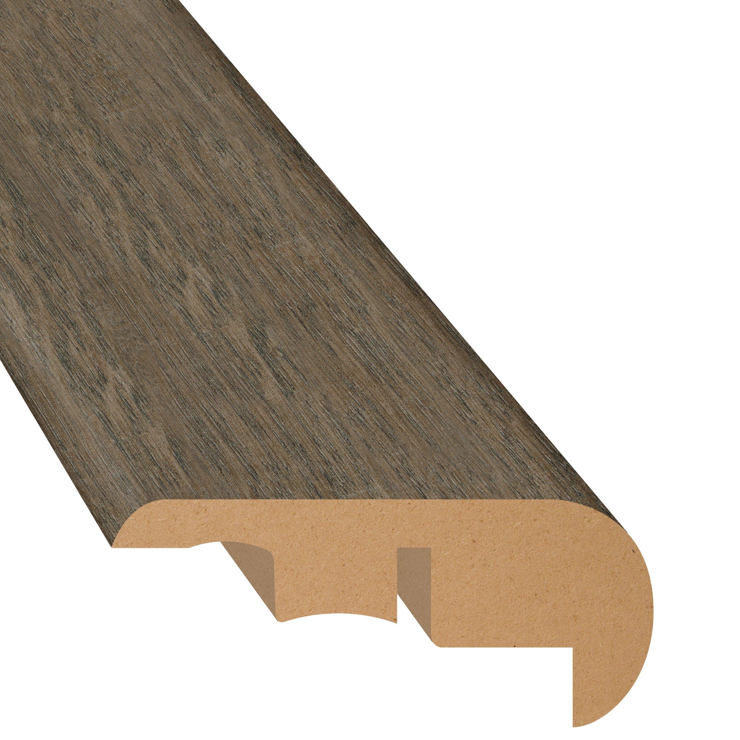 Reclaimed Grey Oak 94in. Laminate Overlapping Stair Nose