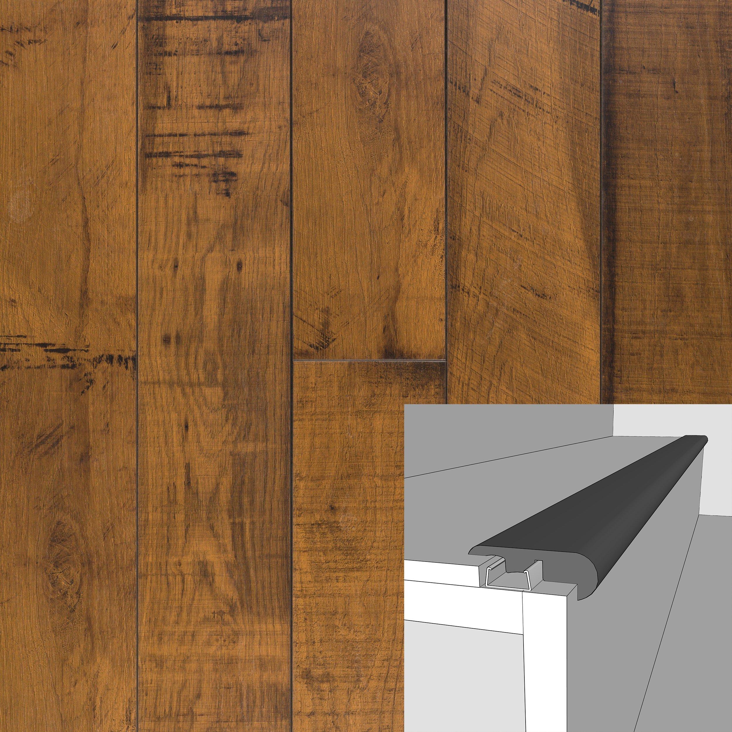 Applachian 94in. Laminate Overlapping Stair Nose