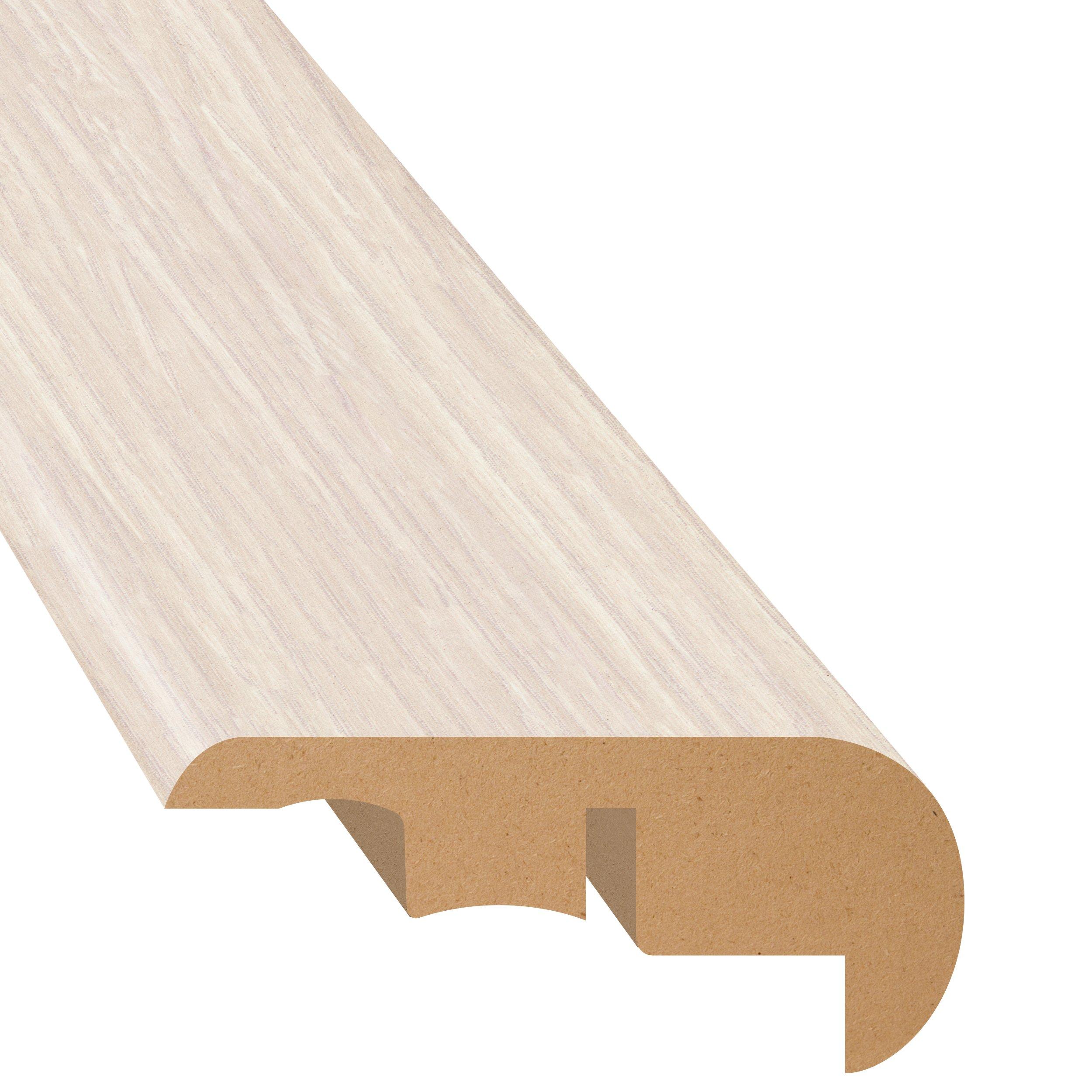 Marfil High Gloss 94in. Laminate Overlapping Stair Nose