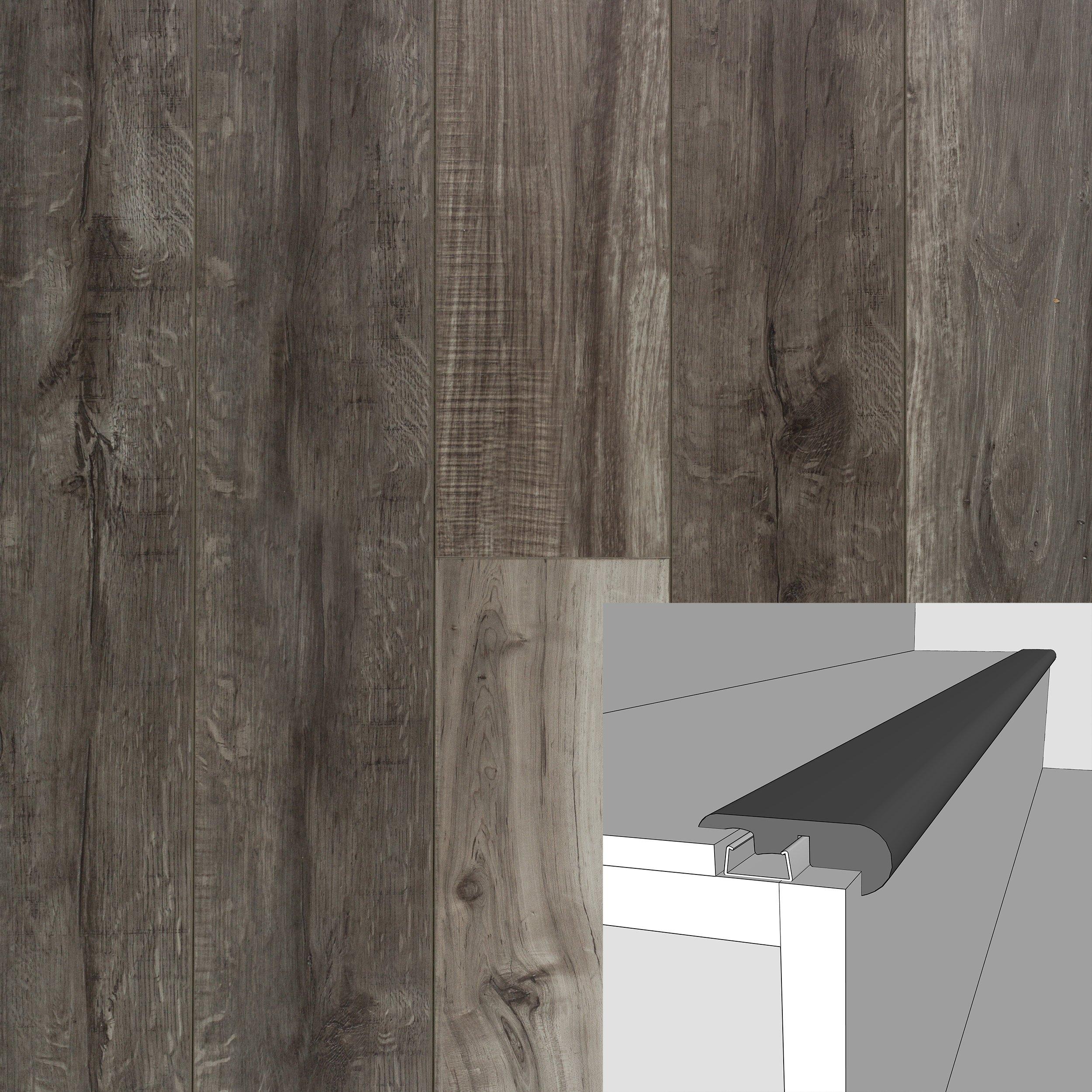 Kennecott 94in. Laminate Overlapping Stair Nose