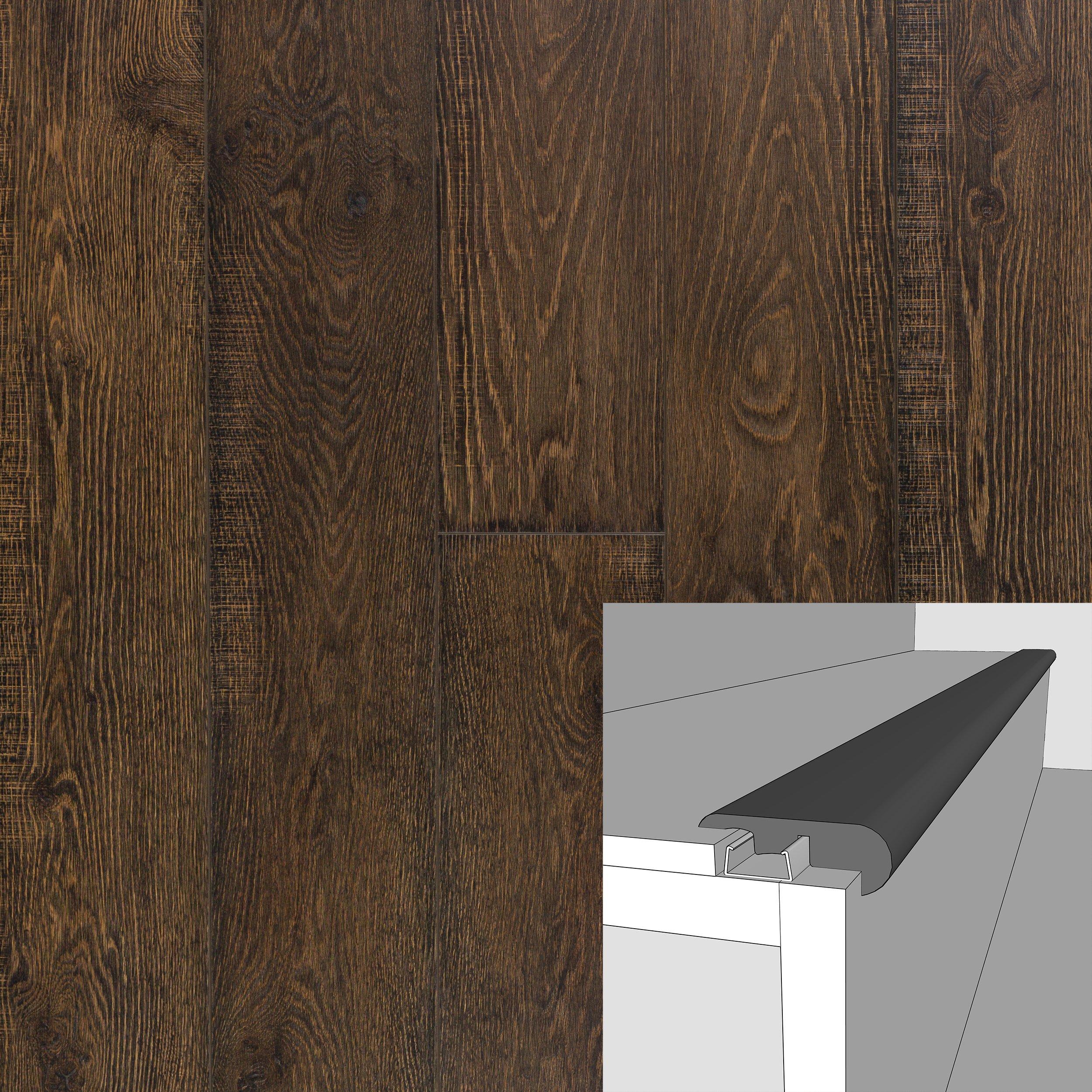 Bedfordshire 94in. Laminate Overlapping Reducer