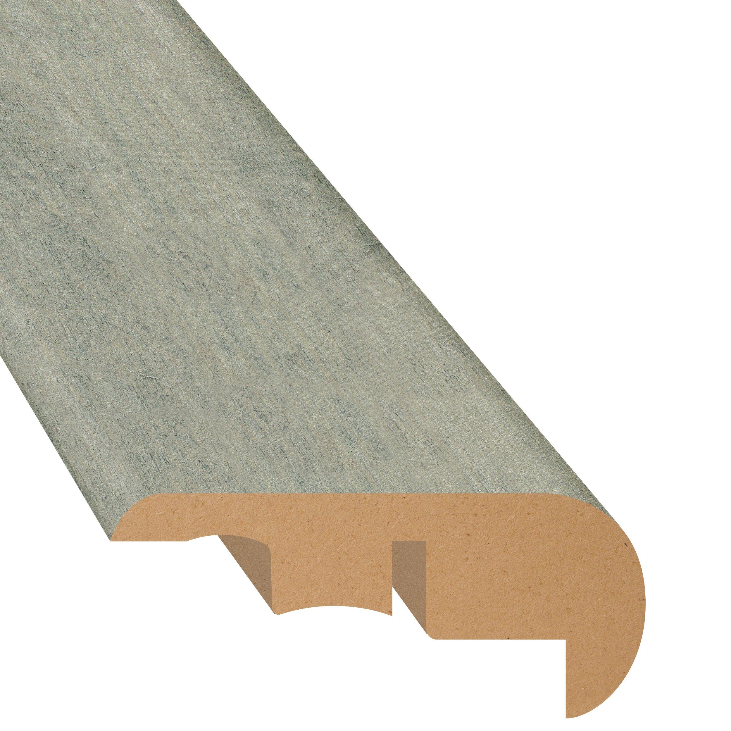 Seascape Mist Pine 94in. Laminate Overlapping Stair Nose