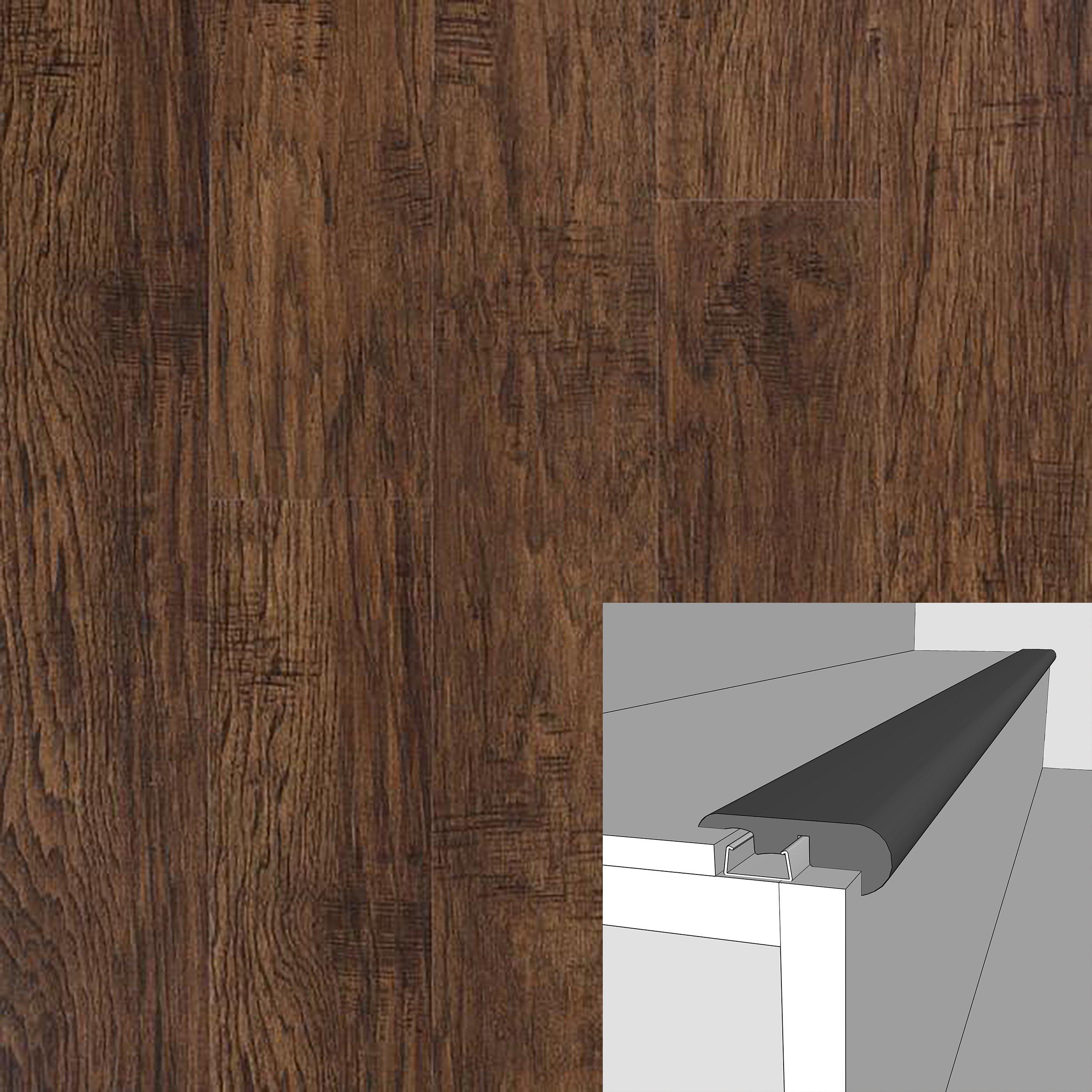 Old Hickory 94in. Laminate Overlapping Stair Nose
