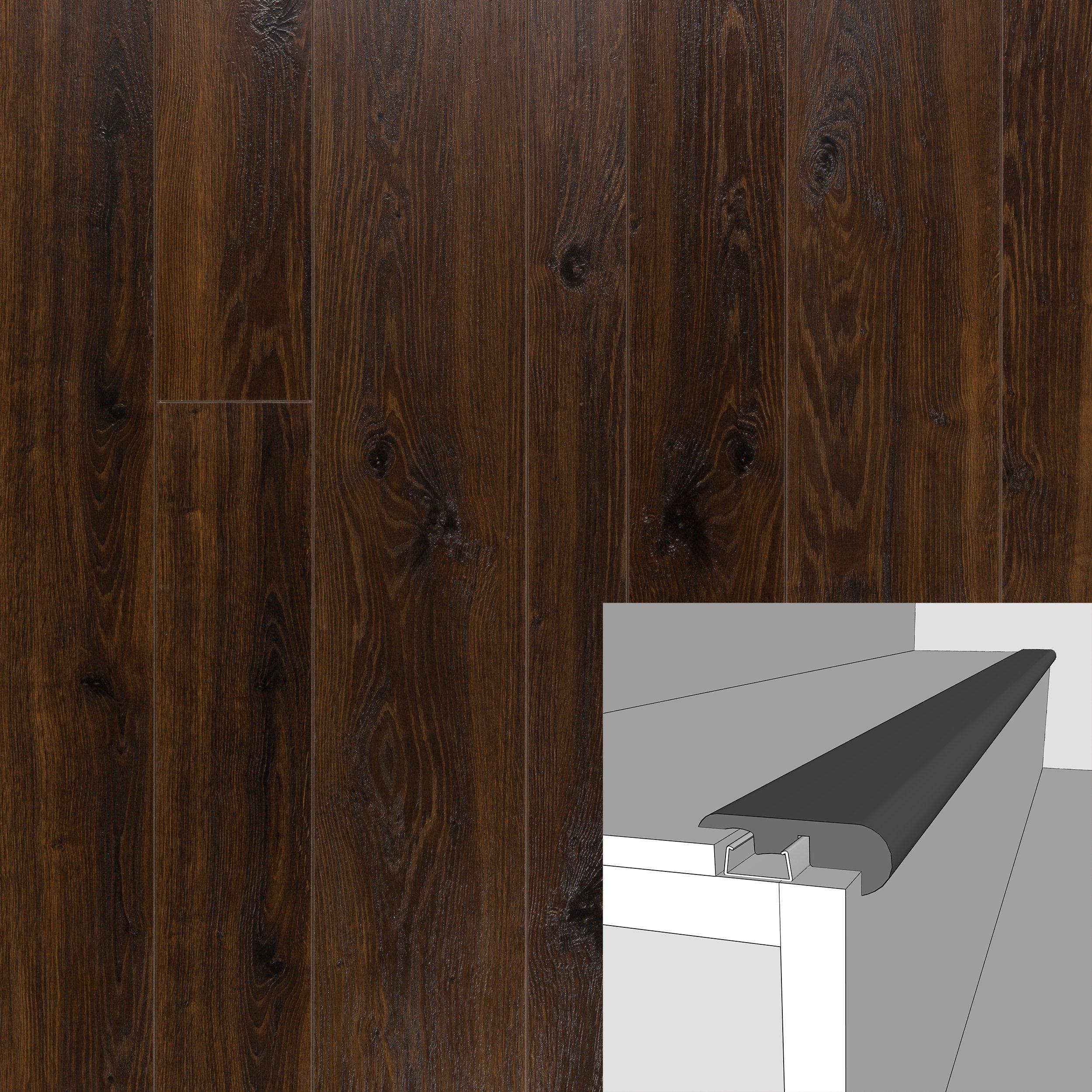 San Antonio 94in. Laminate Overlapping Stair Nose