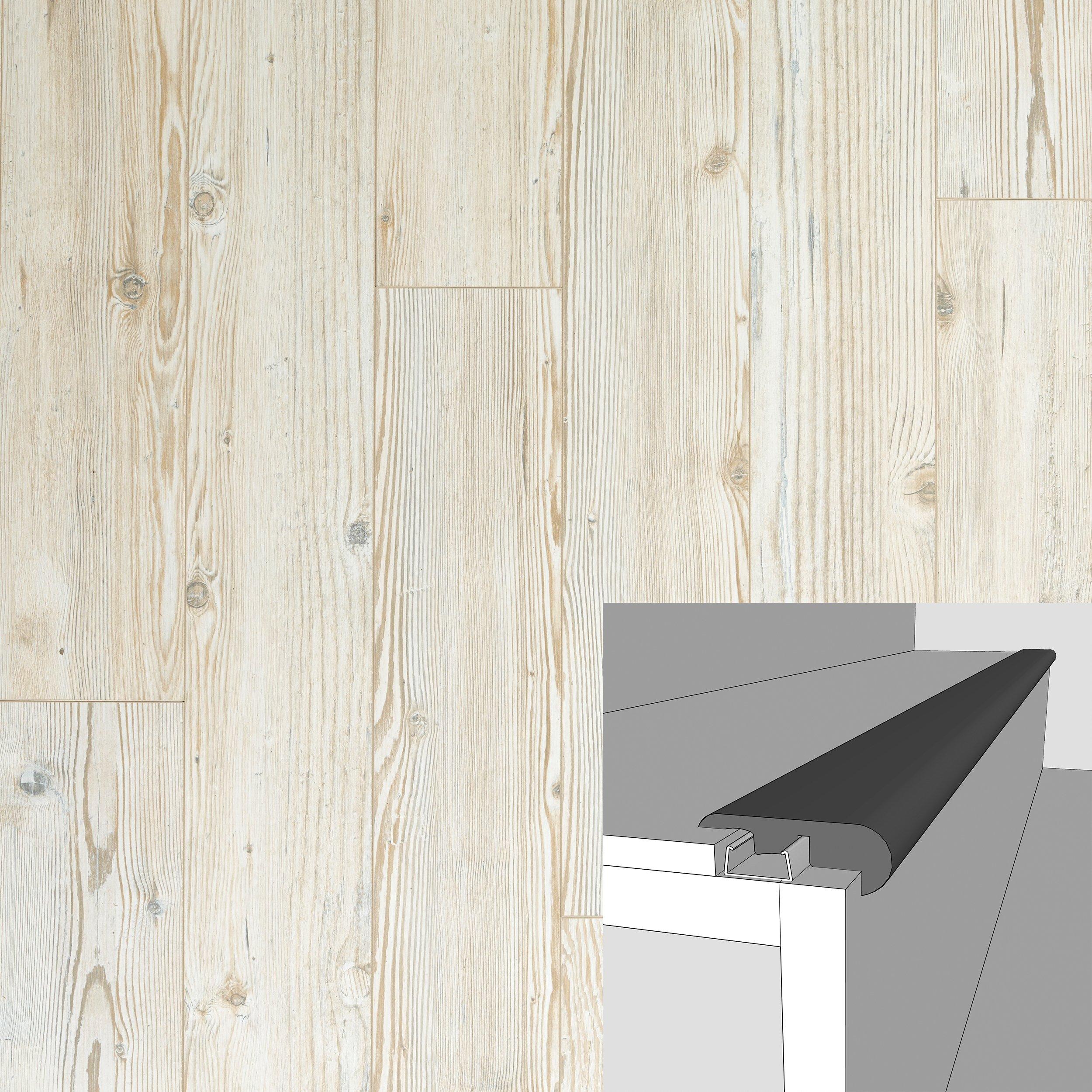 Heidelberg Falls Spruce 94in. Laminate Overlapping Stair Nose