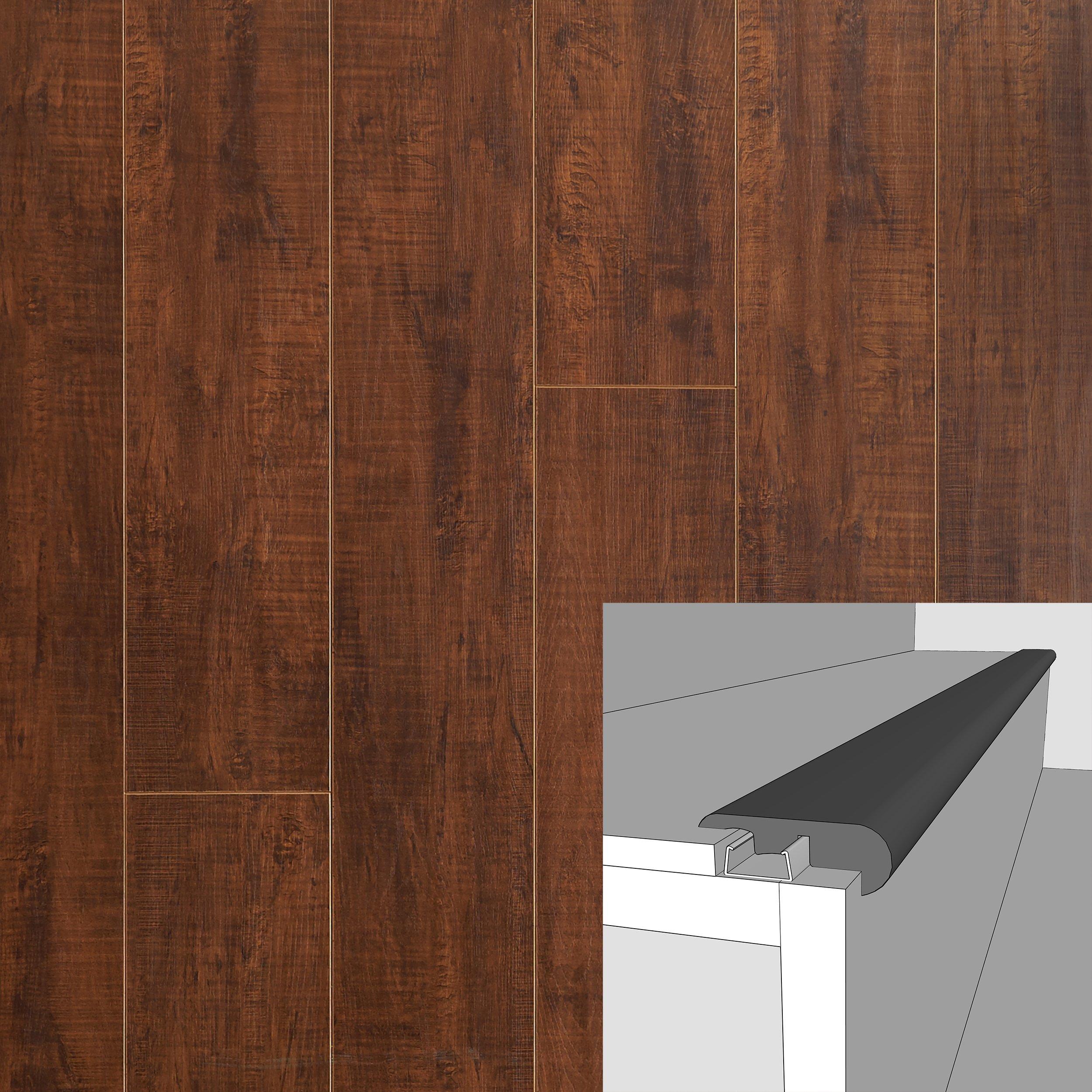 Hacienda 94in. Laminate Overlapping Stair Nose