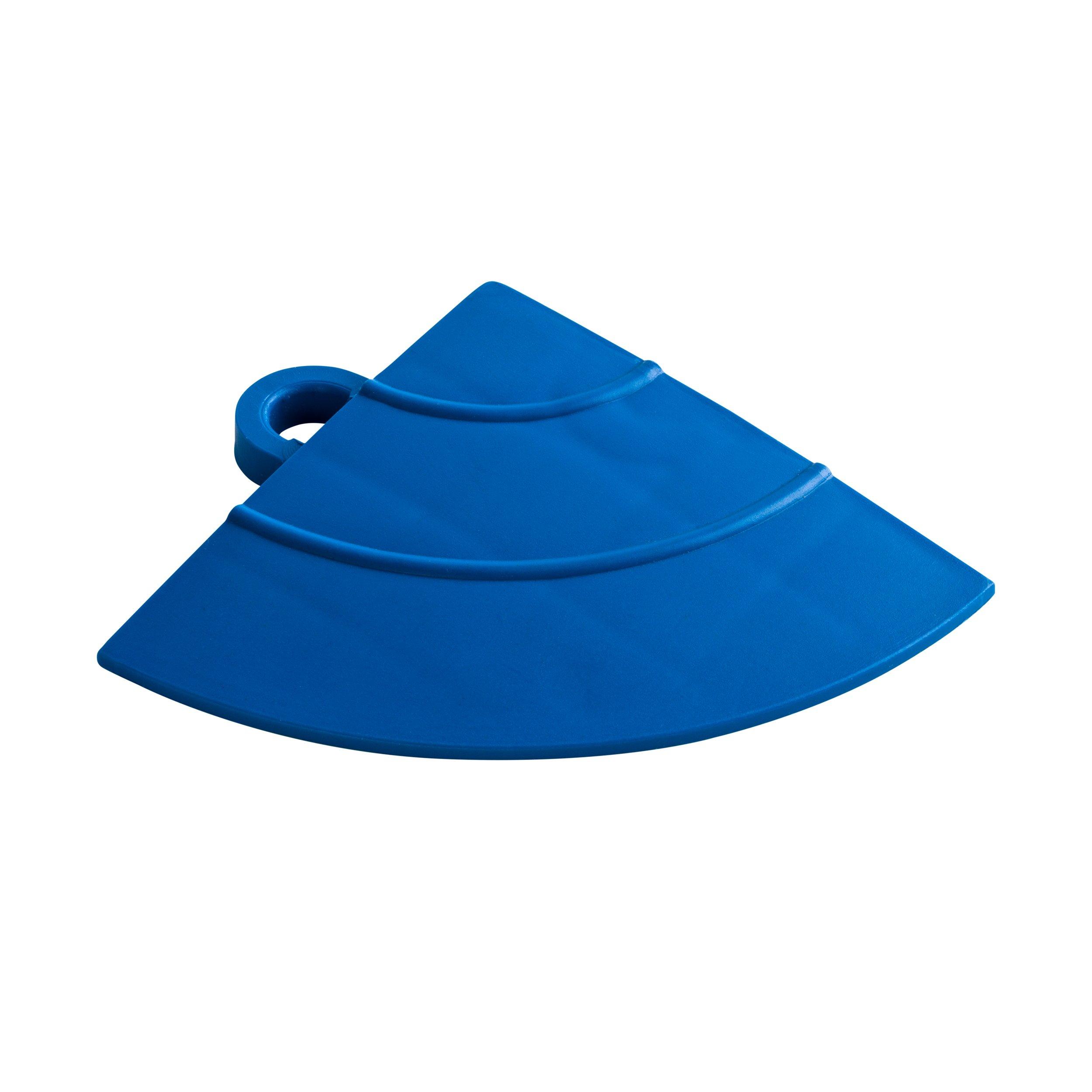 Swisstrax Royal Blue Diamondtrax Corner 4 Pack