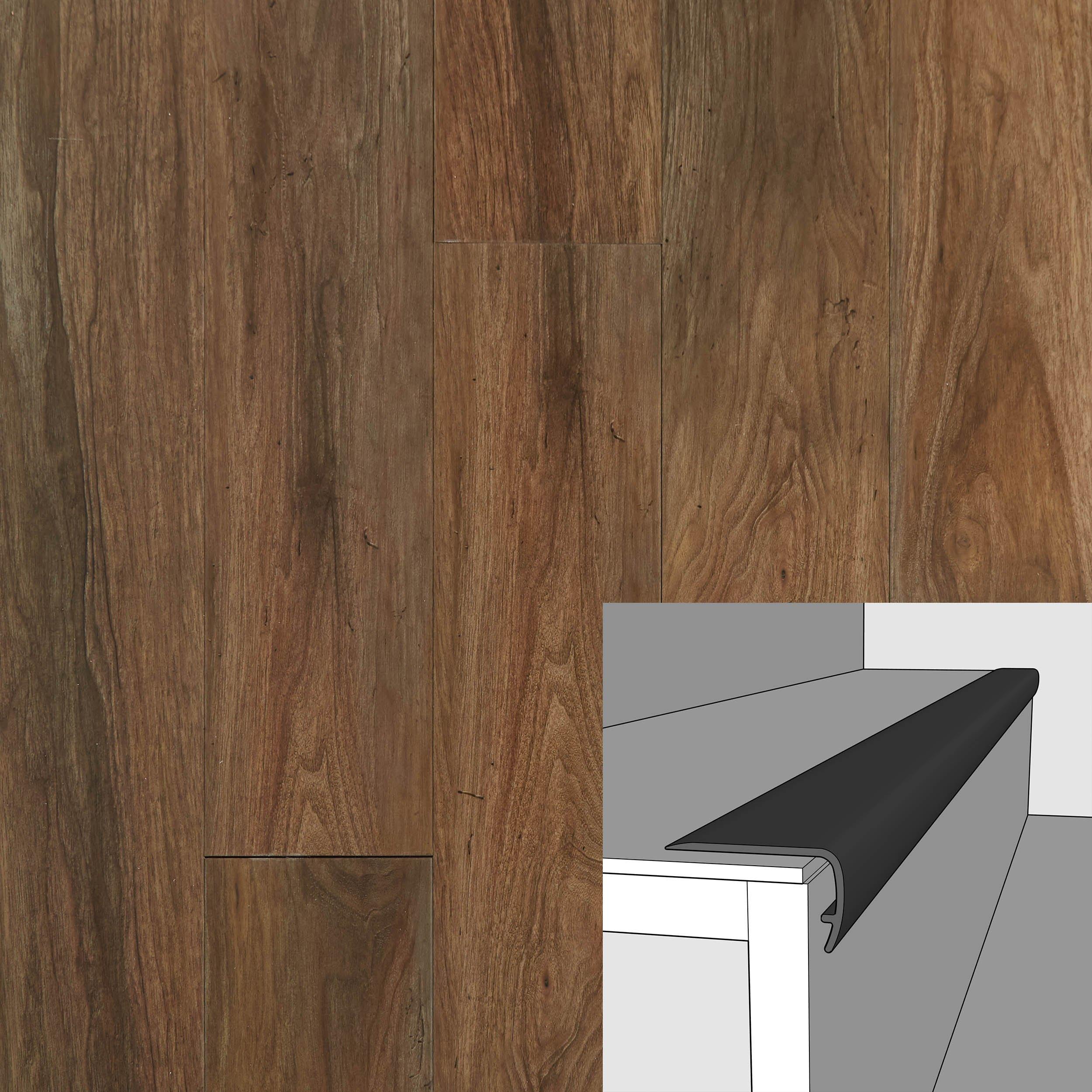 Millbrook 94in. Vinyl Overlapping Stair Nose