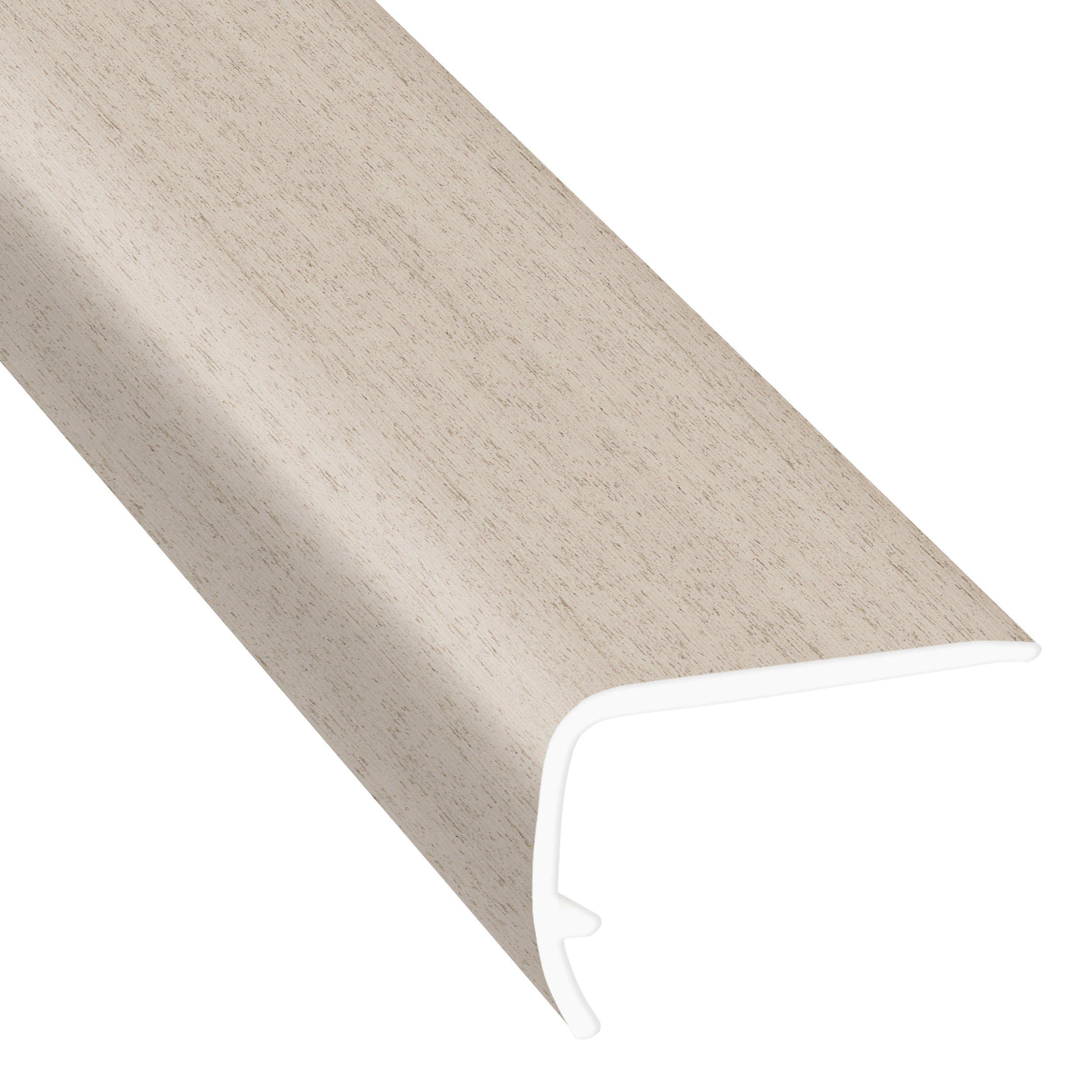 Lineage Tan 94in. Vinyl Overlapping Stair Nose