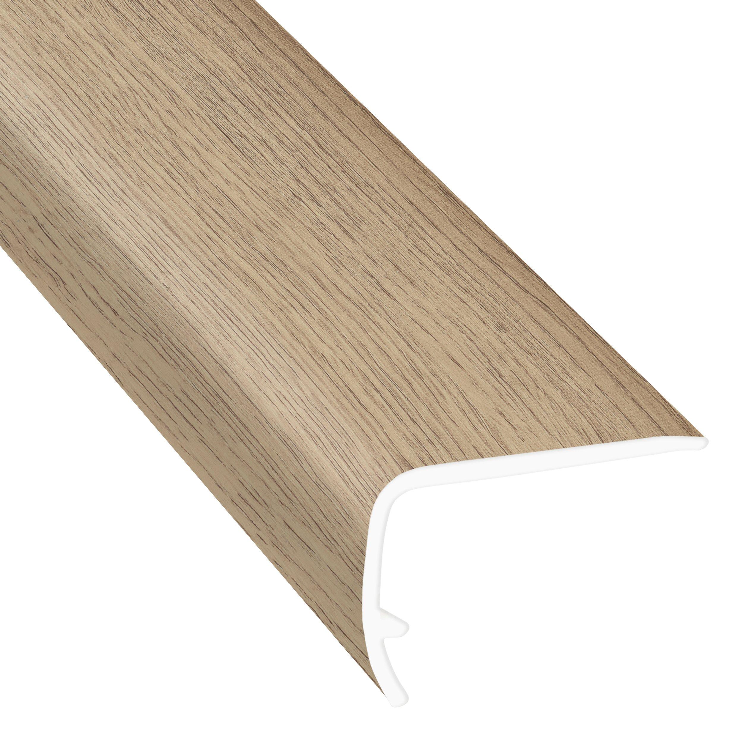 Oakhaven Maple 94in. Vinyl Overlapping Stair Nose