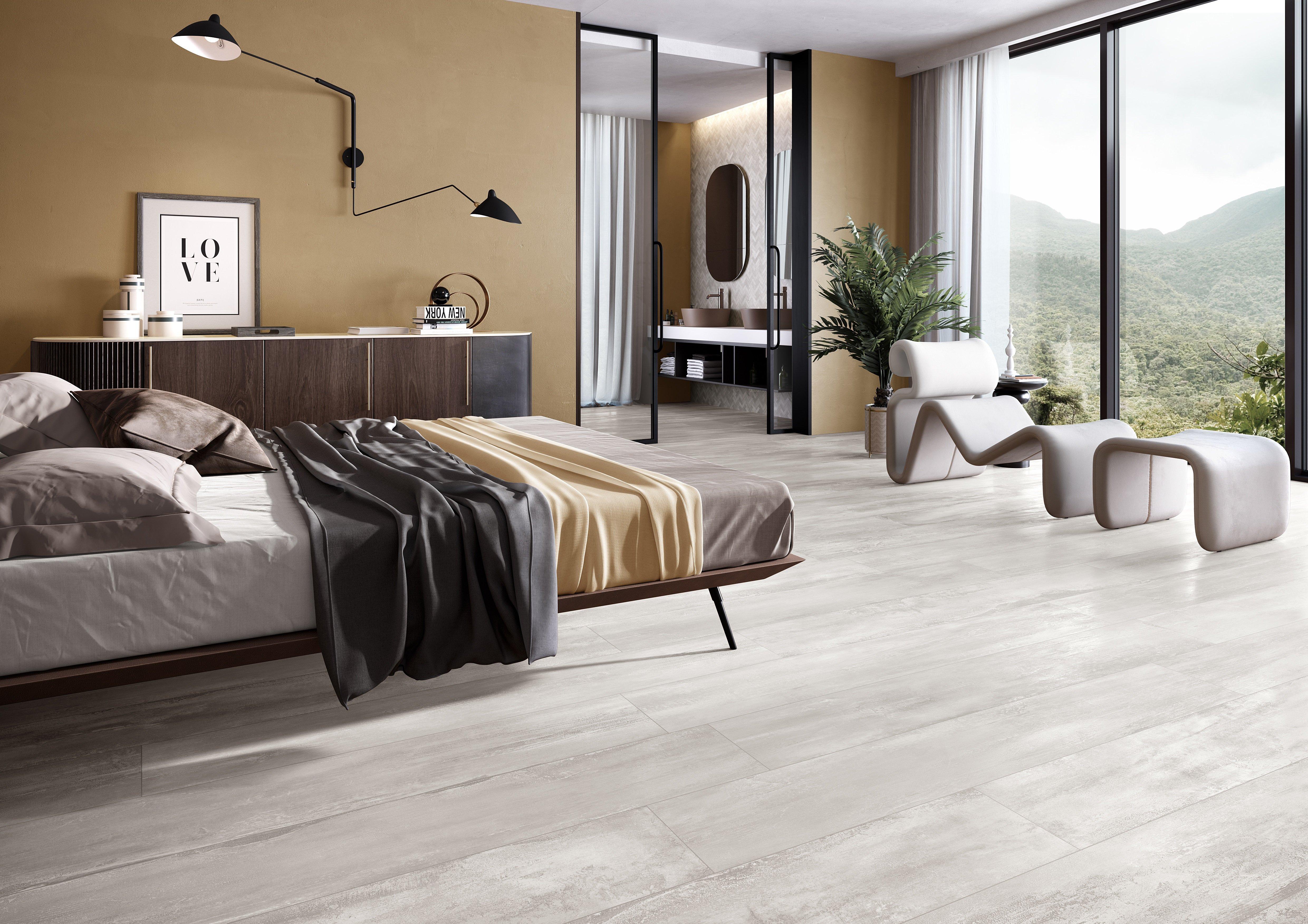 Alpina Bianca Antimicrobial Porcelain Tile | Floor and Decor