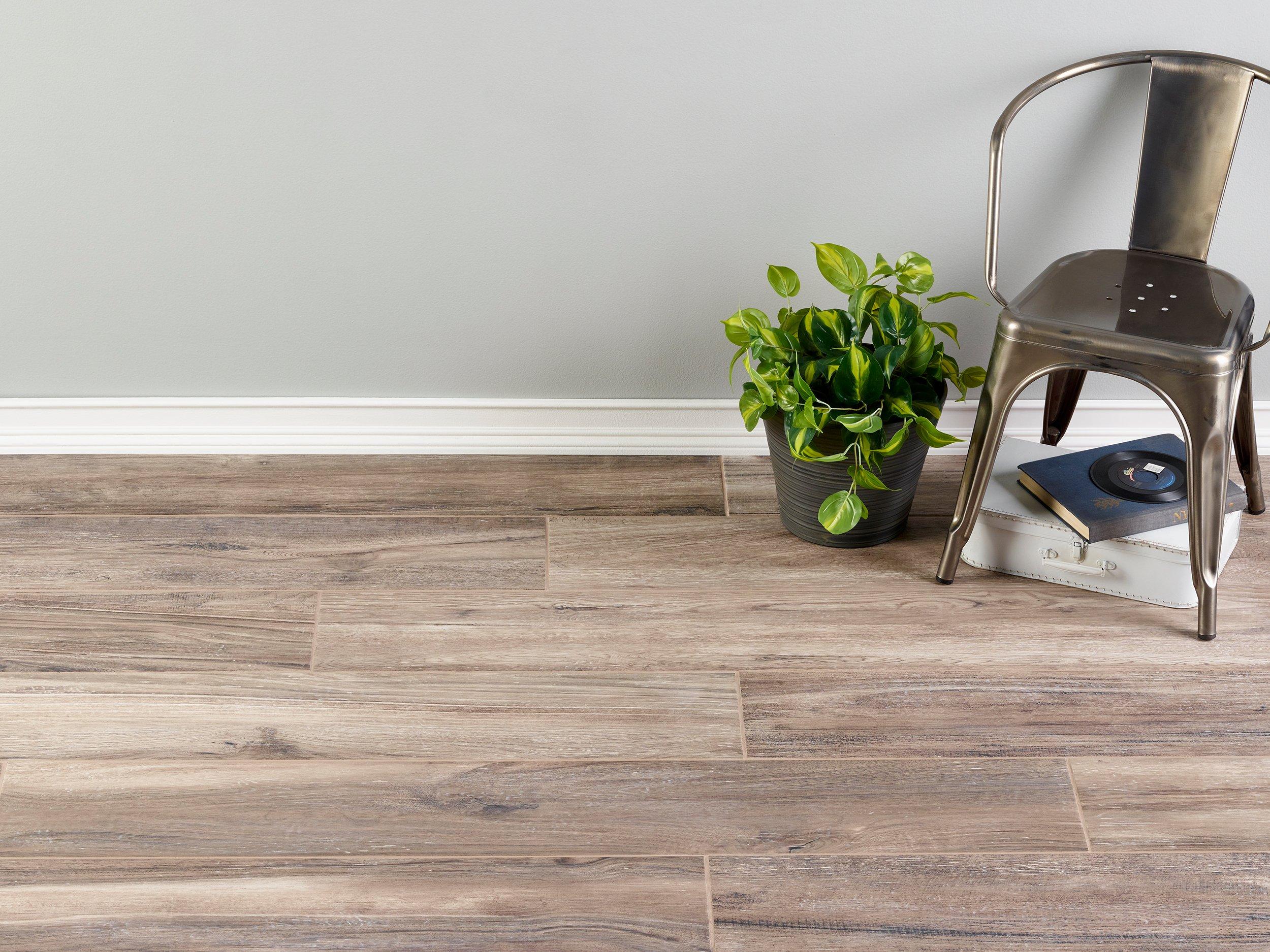 Soft Ash Antimicrobial Porcelain Tile