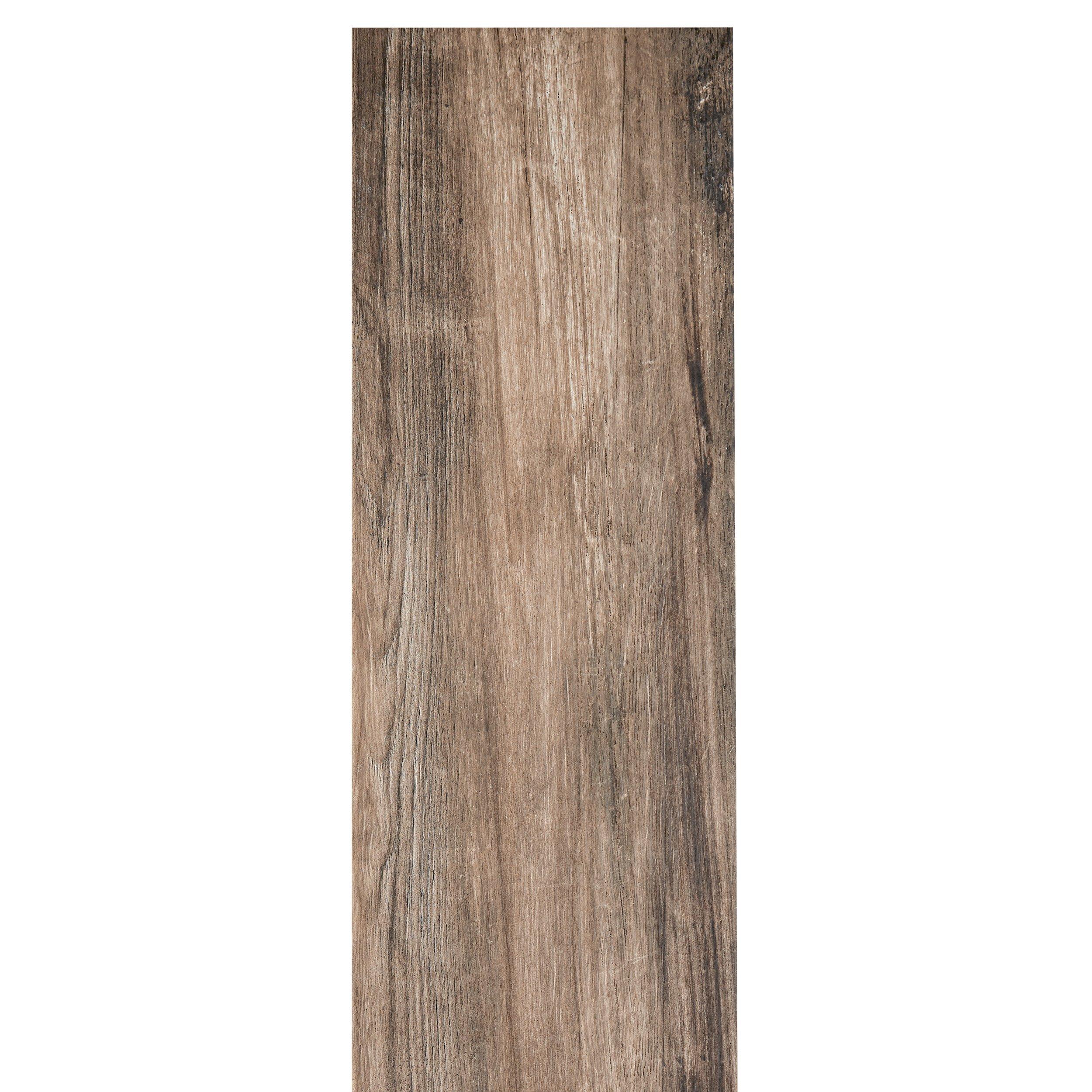 Soft Ash Antimicrobial Wood Plank Matte Porcelain Tile