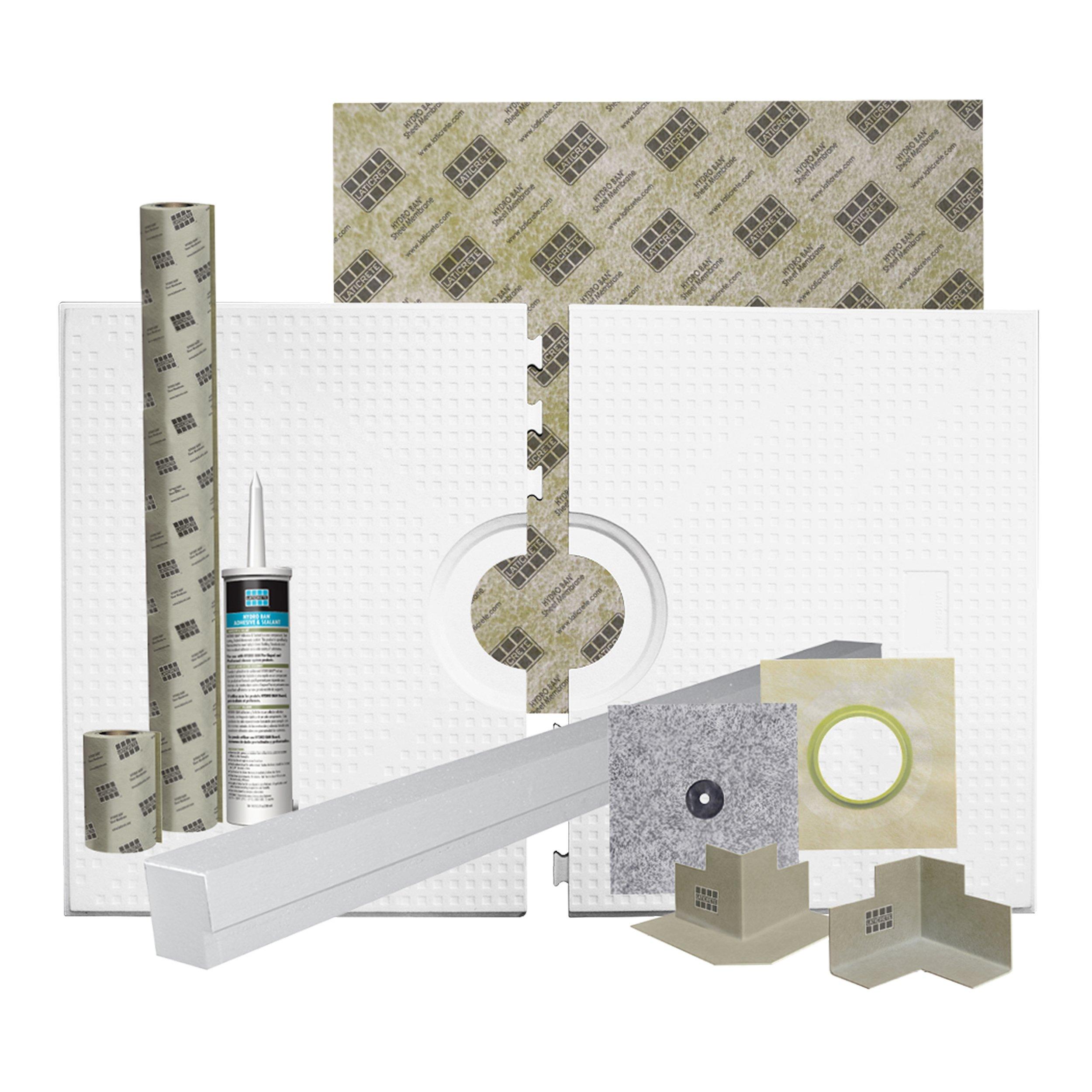 Laticrete Hydro Ban 32 in. x 60 in. Center Drain Kit