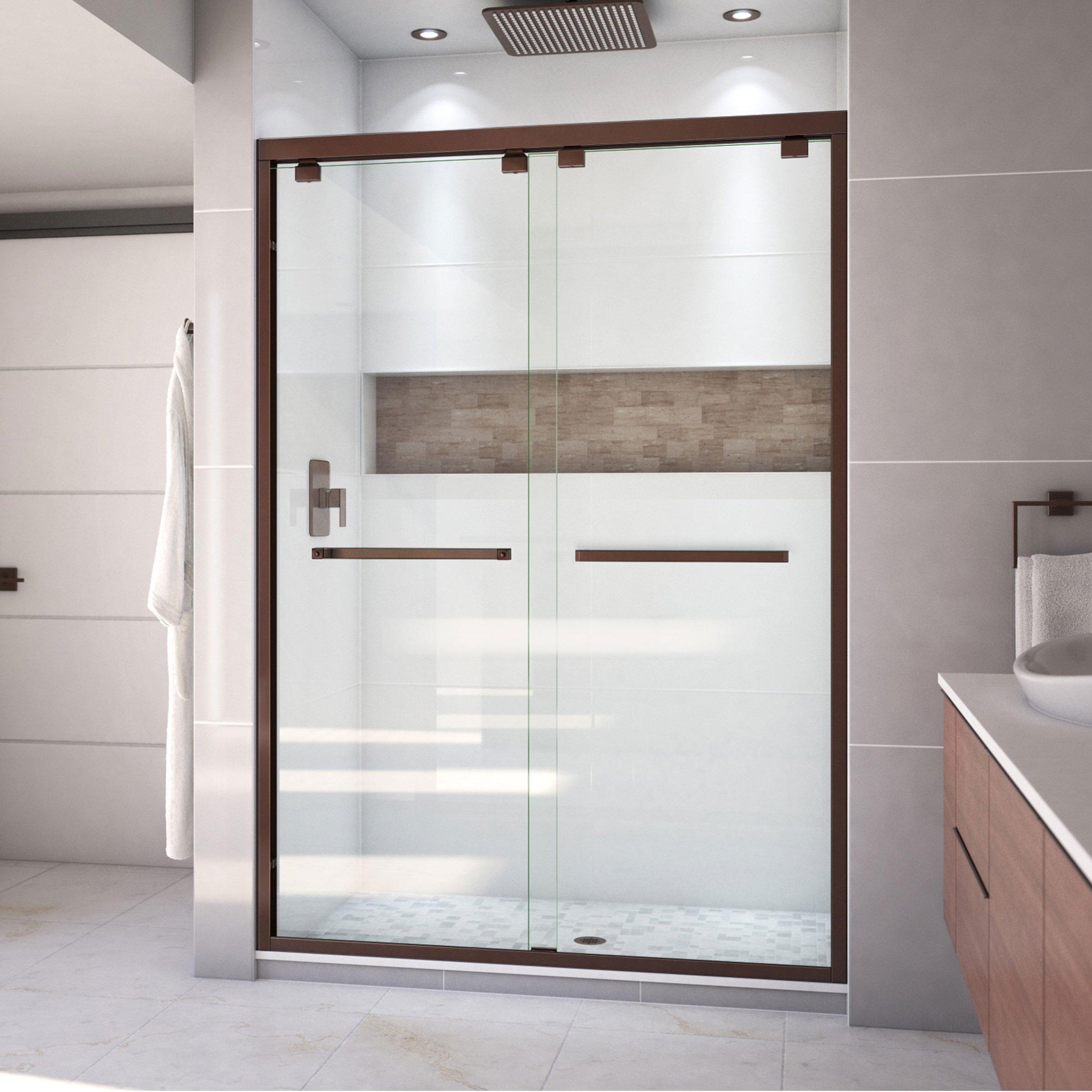 CRL Brite Anodized Frameless Shower Door Half-Round Threshold - 31 In Long - 