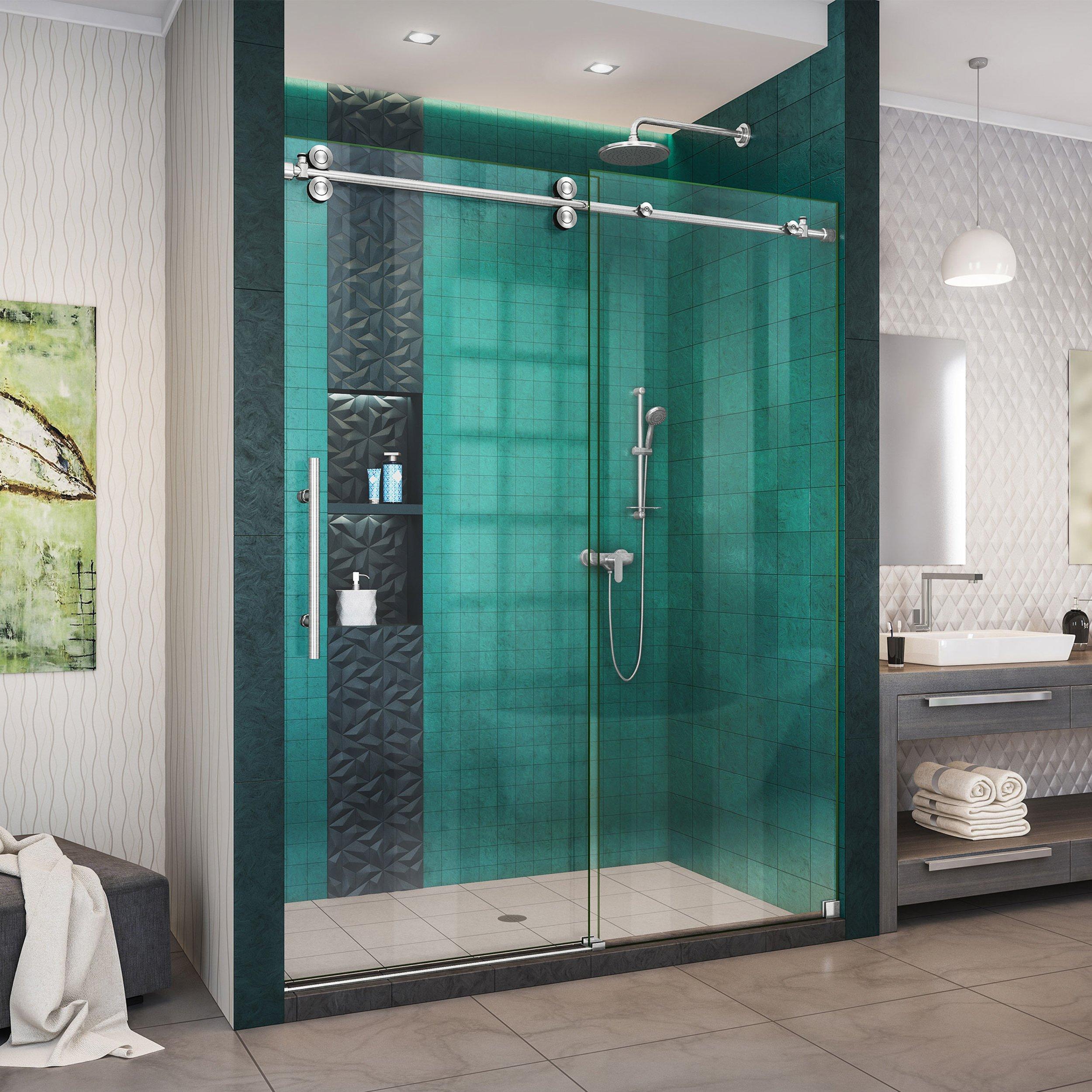 sliding shower door