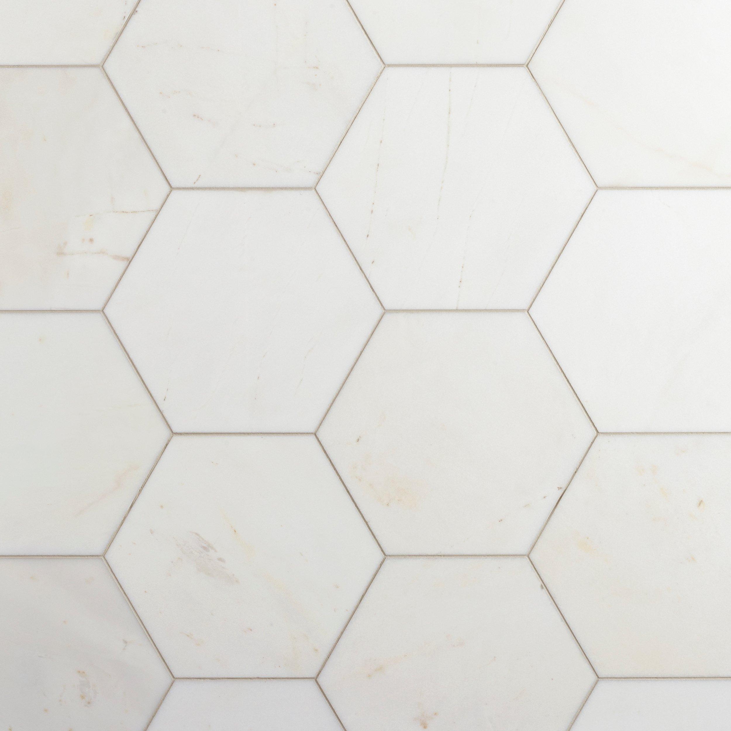 Thassos Economy Polished Marble Tile