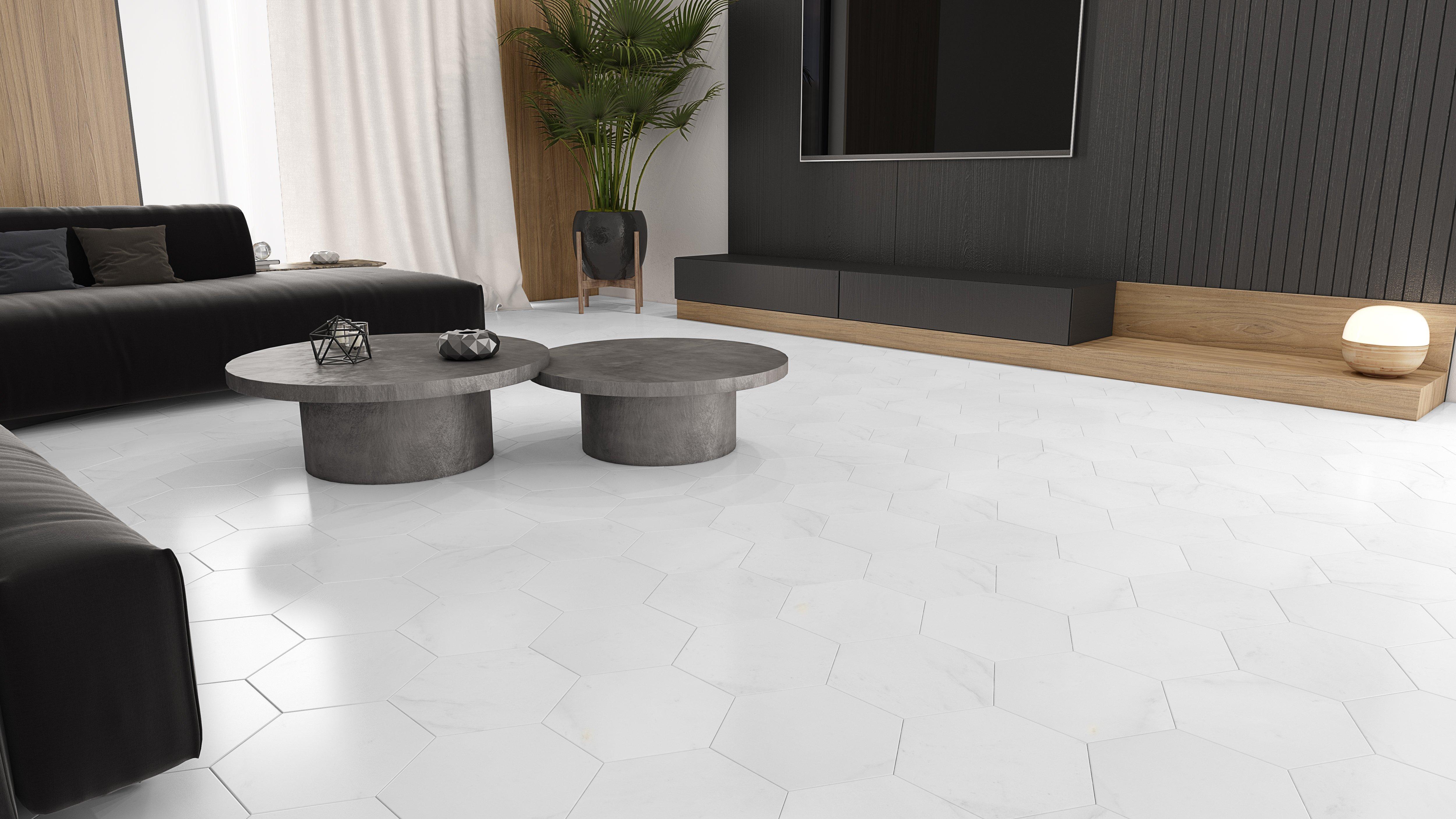 Thassos Economy Polished Marble Tile