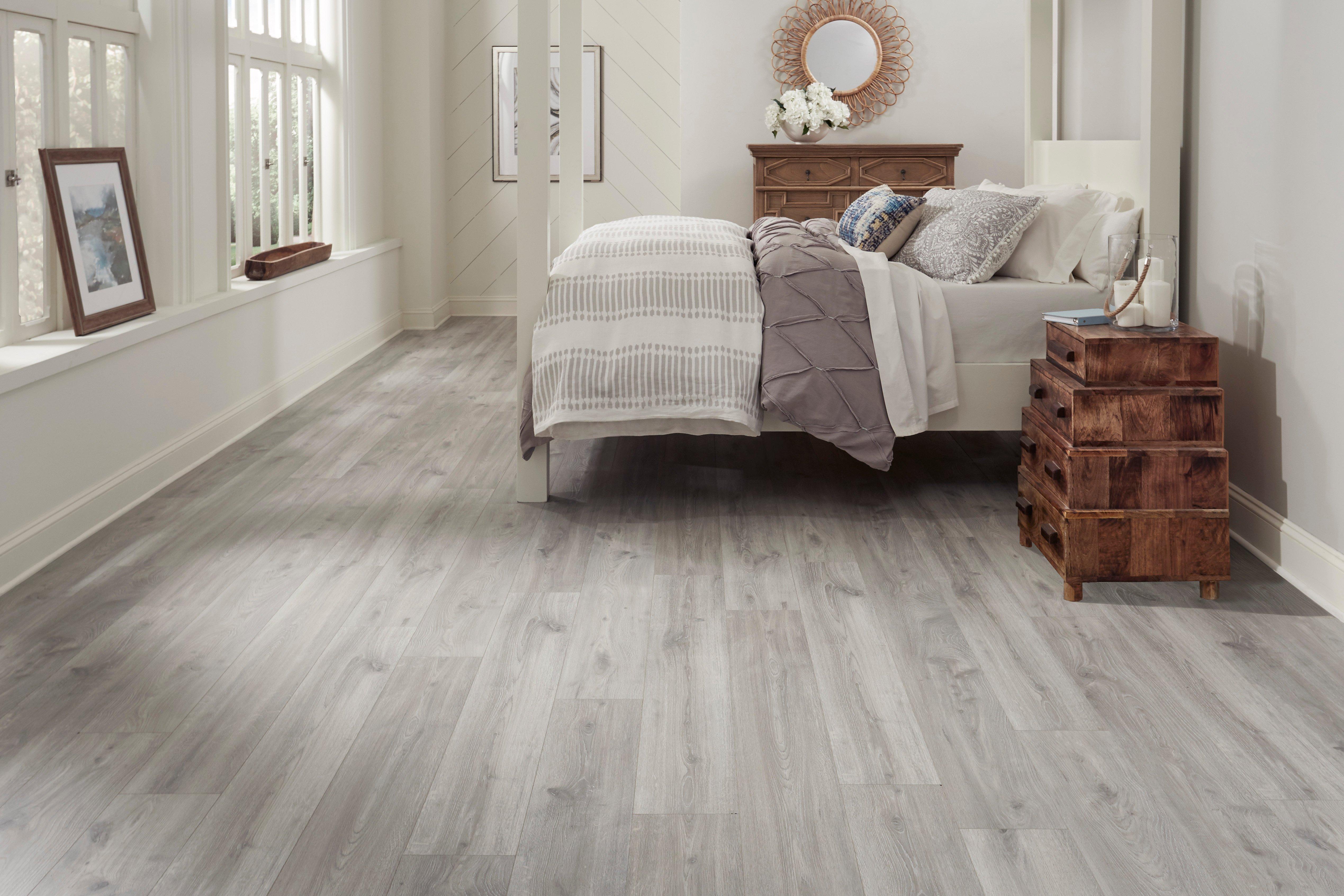 Windsor Gray Hybrid Resilient Flooring