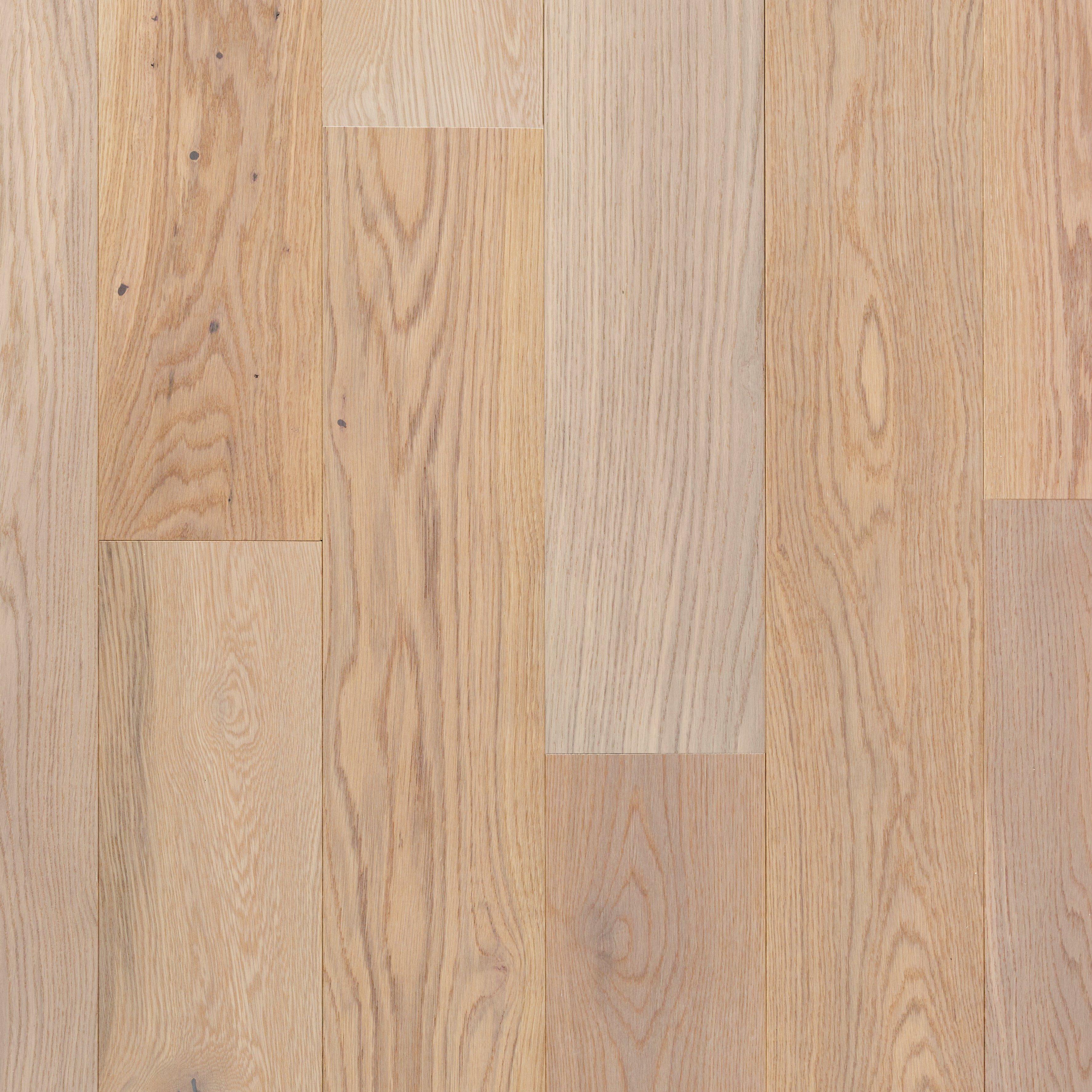 Apollo White Oak Flextech Smooth, White Engineered Hardwood Flooring