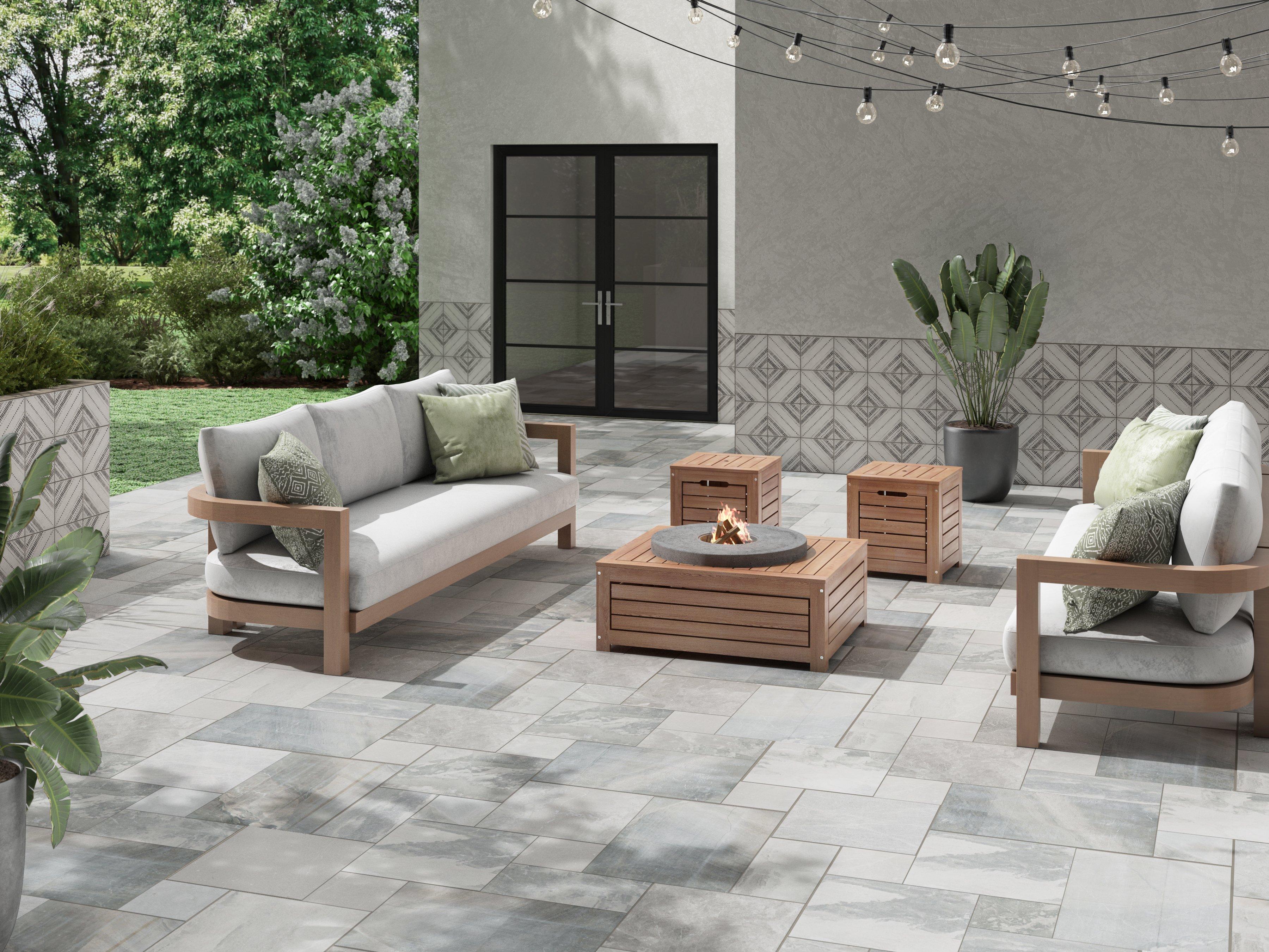 Bohemian Black Porcelain Tile | Floor and Decor
