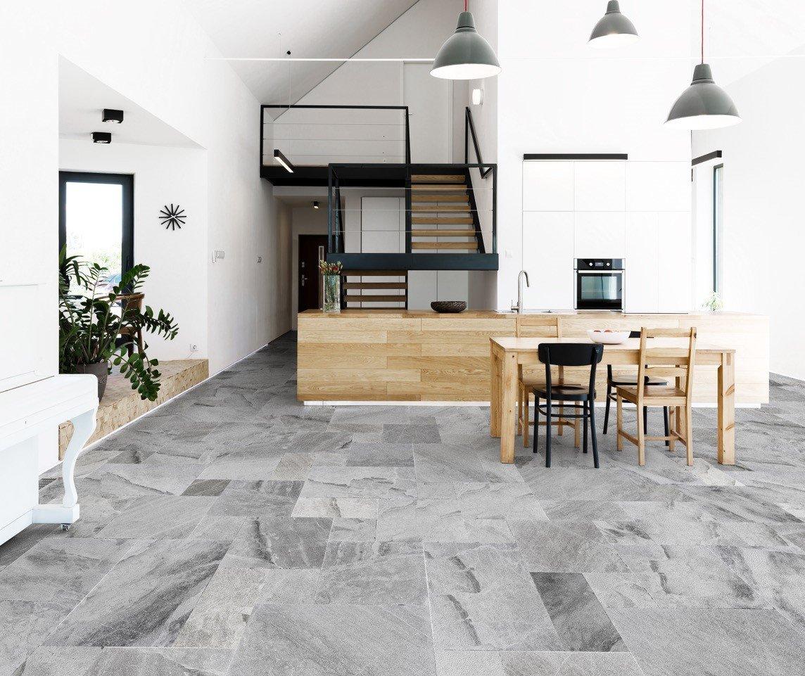 Cielo Gray Marble Pattern