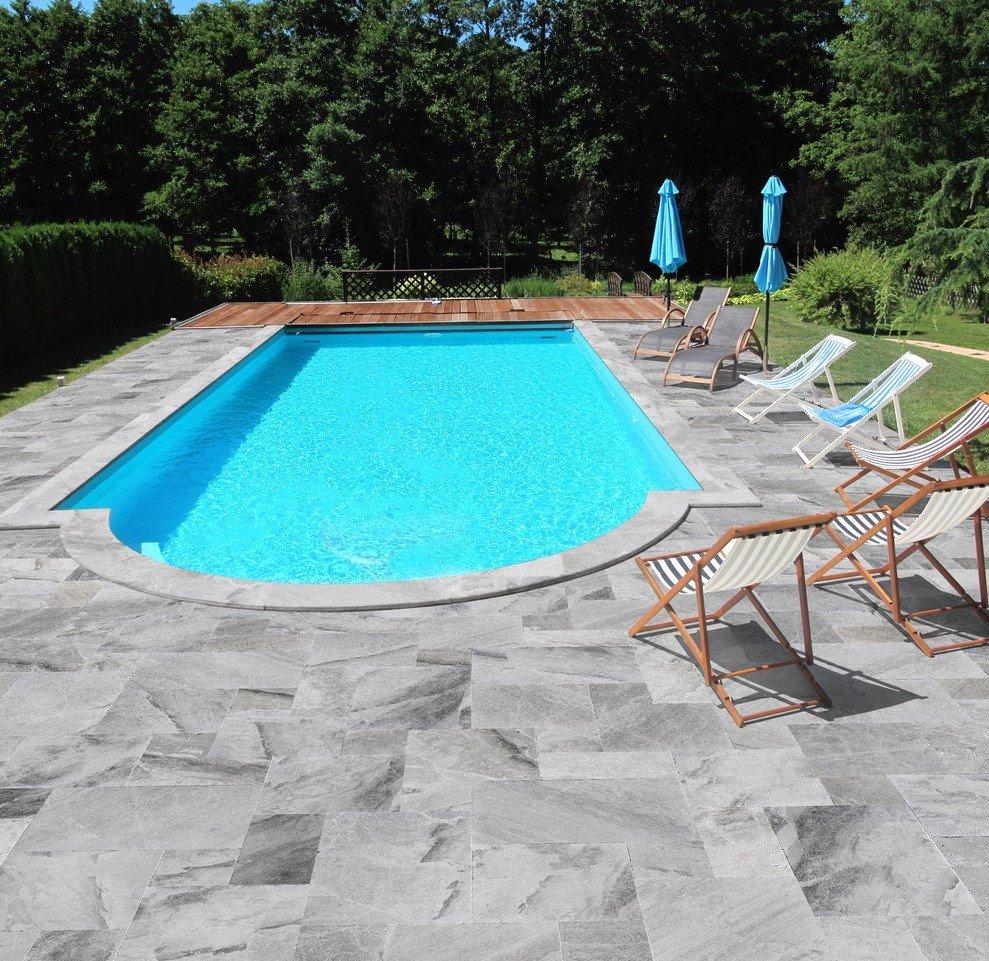 Cielo Gray Marble Pattern