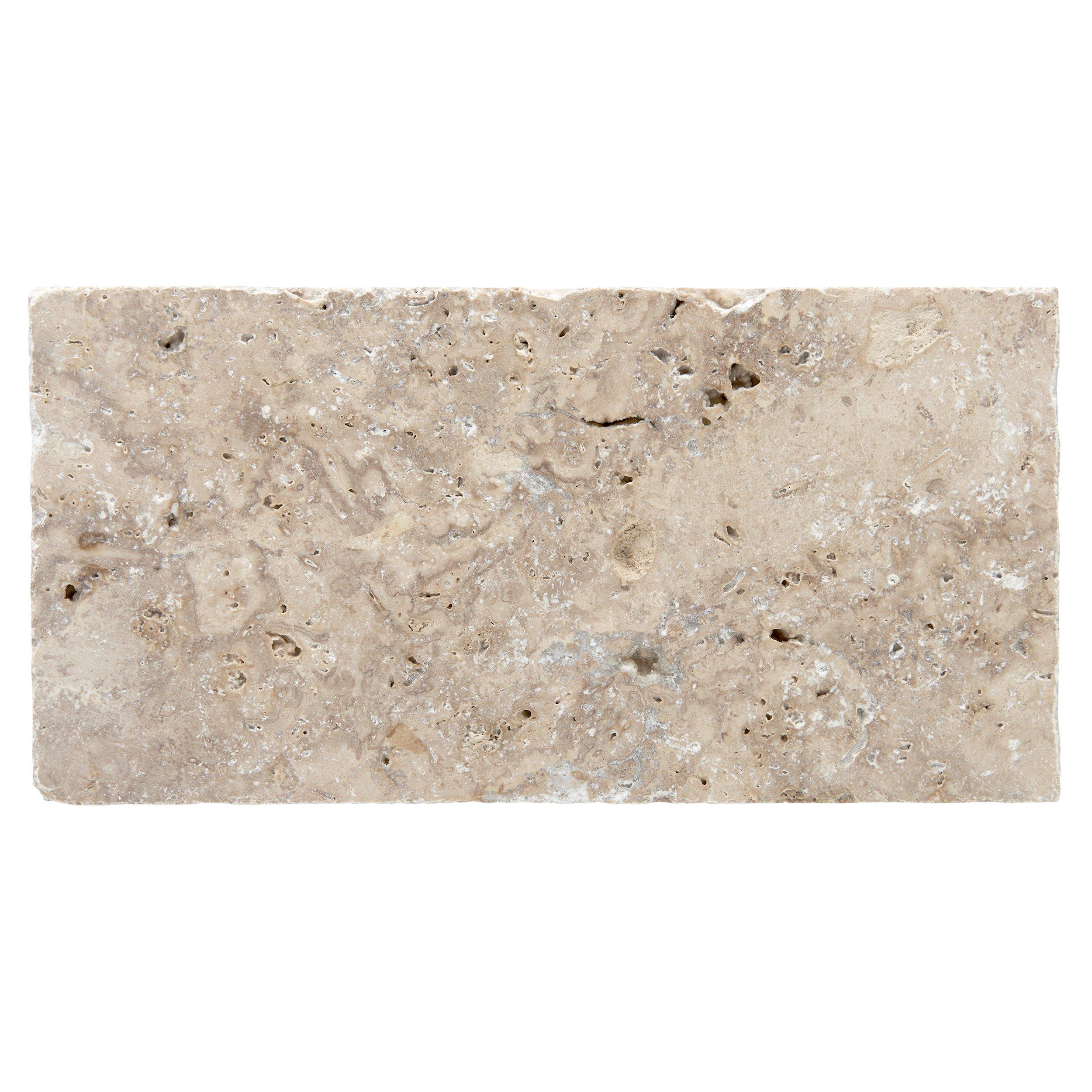 Walnut Tumbled Travertine 3cm. Paver