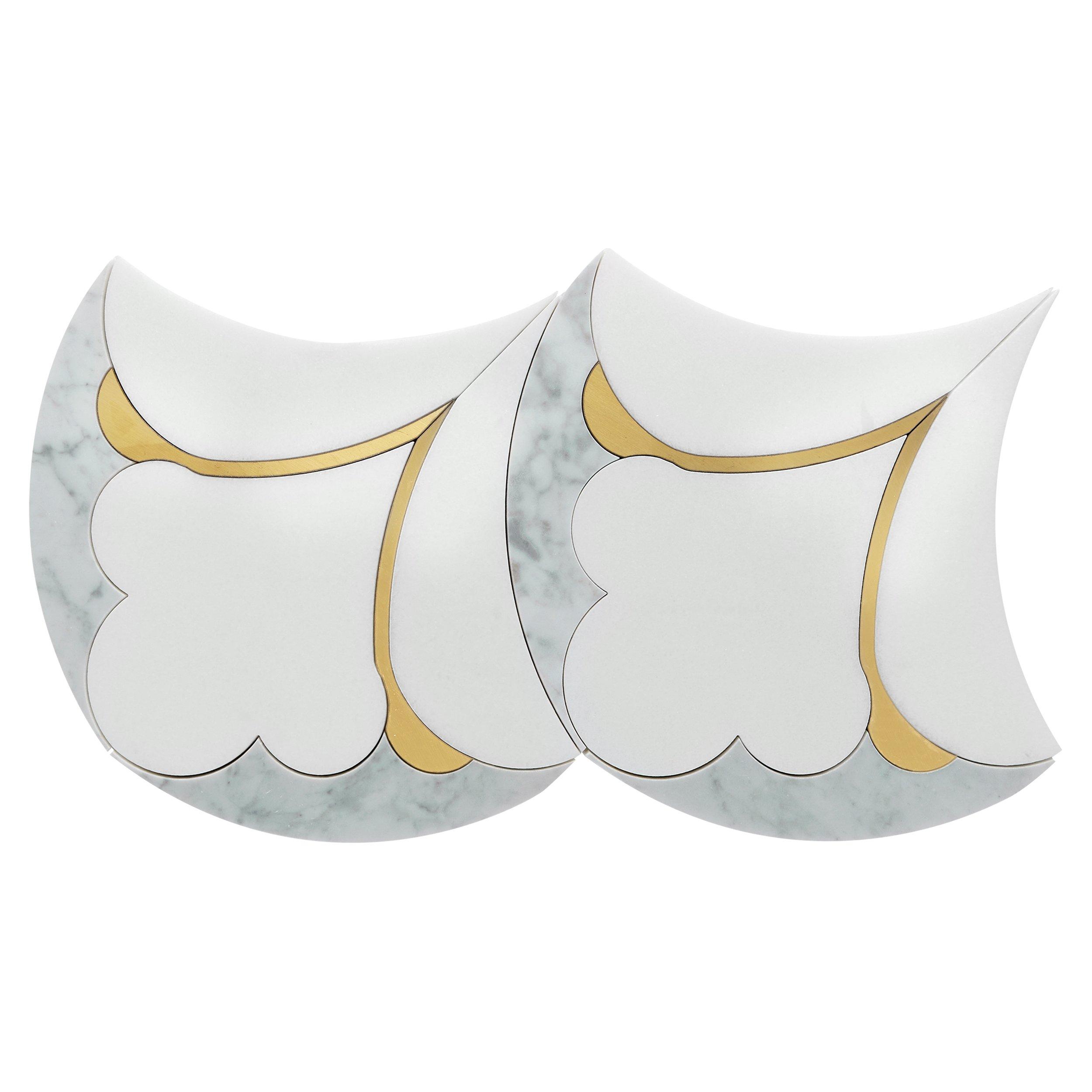 Pegasus II Marble Waterjet Mosaic