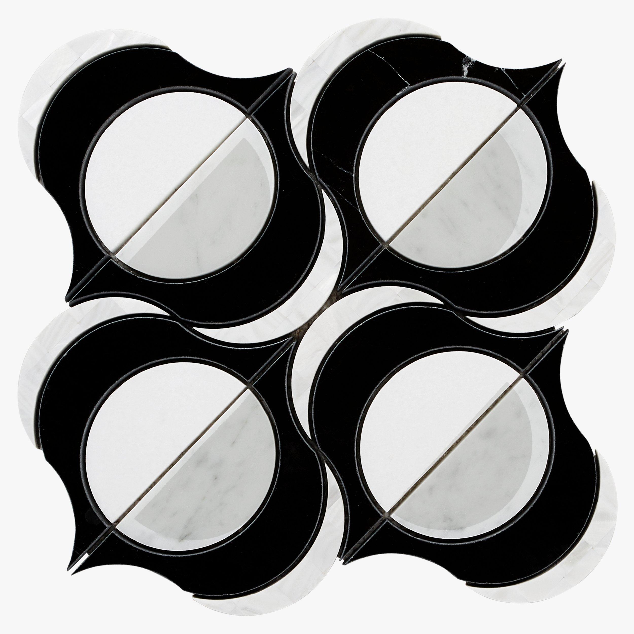 Lugano Waterjet Marble Mosaic