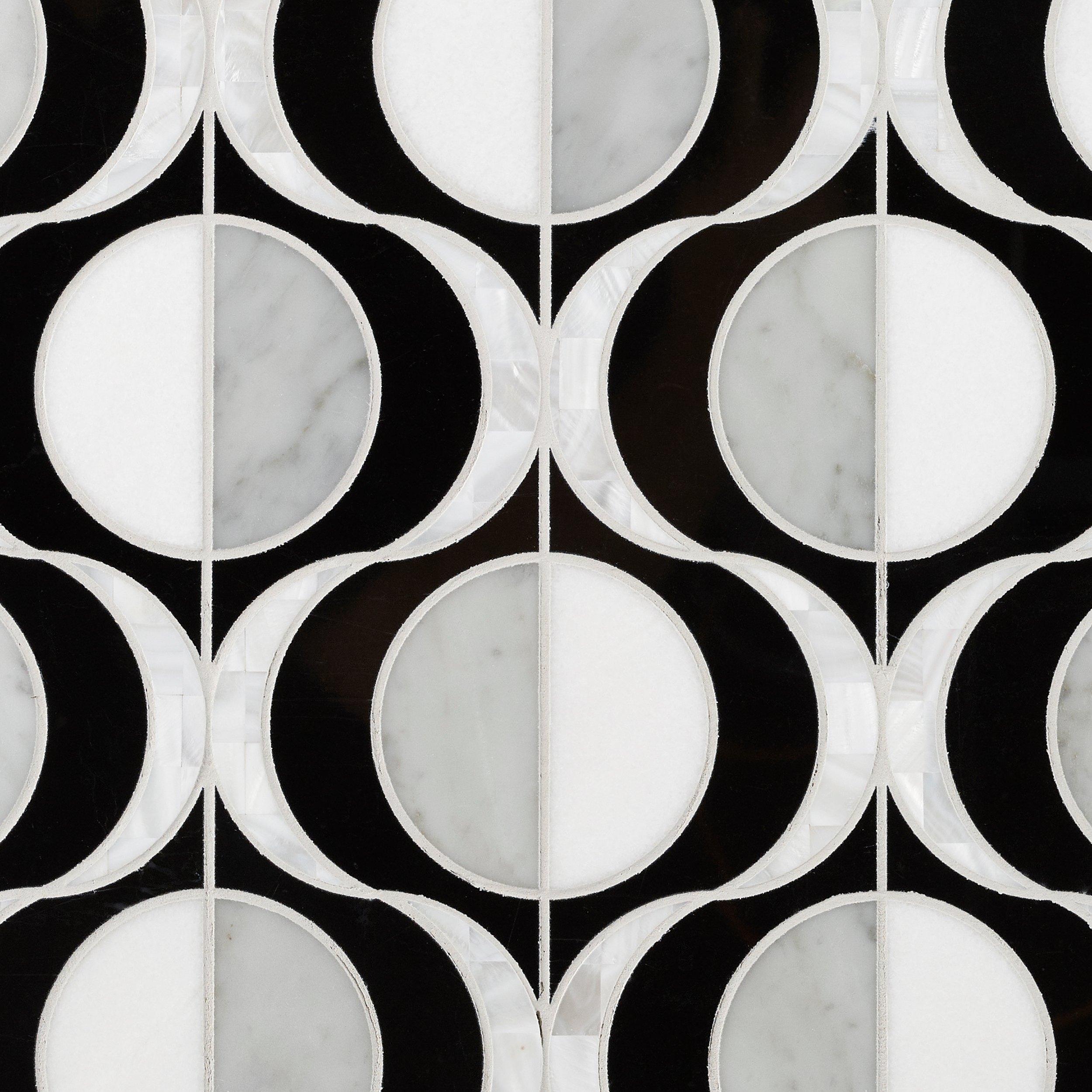 Lugano Waterjet Marble Mosaic