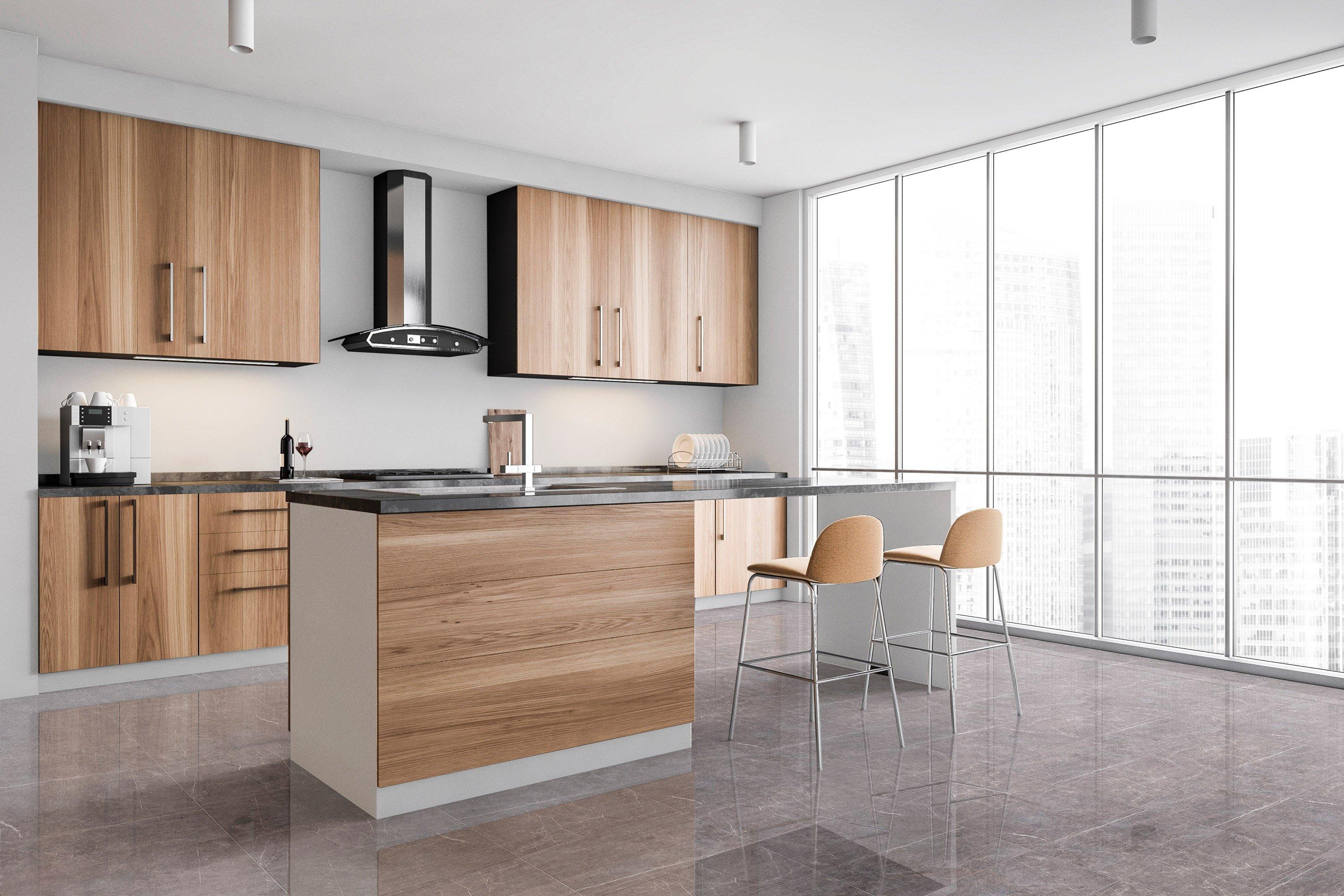 Preveza Gray Polished Porcelain Tile
