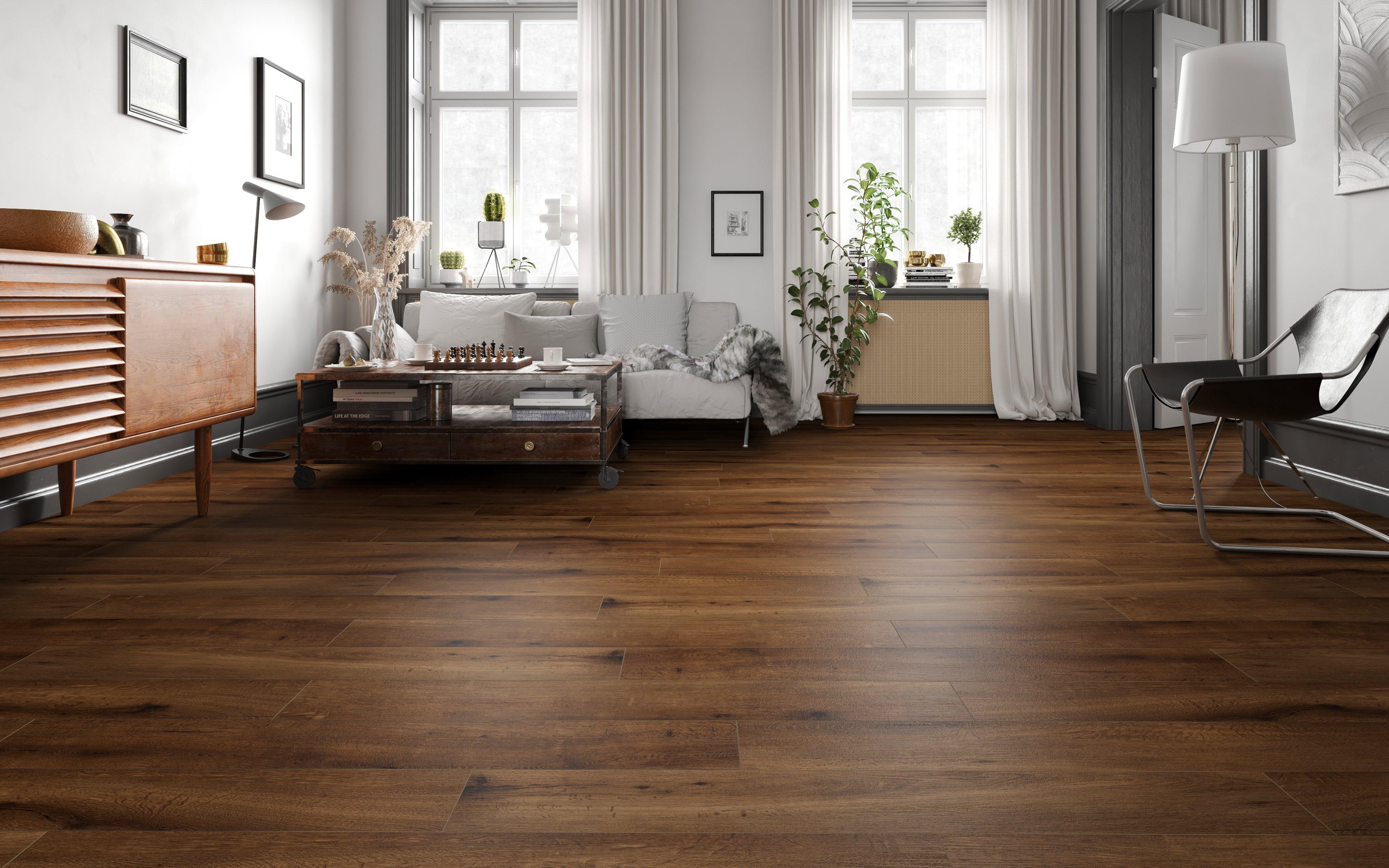 Augustine Walk Rigid Core Luxury Vinyl Plank - Cork Back