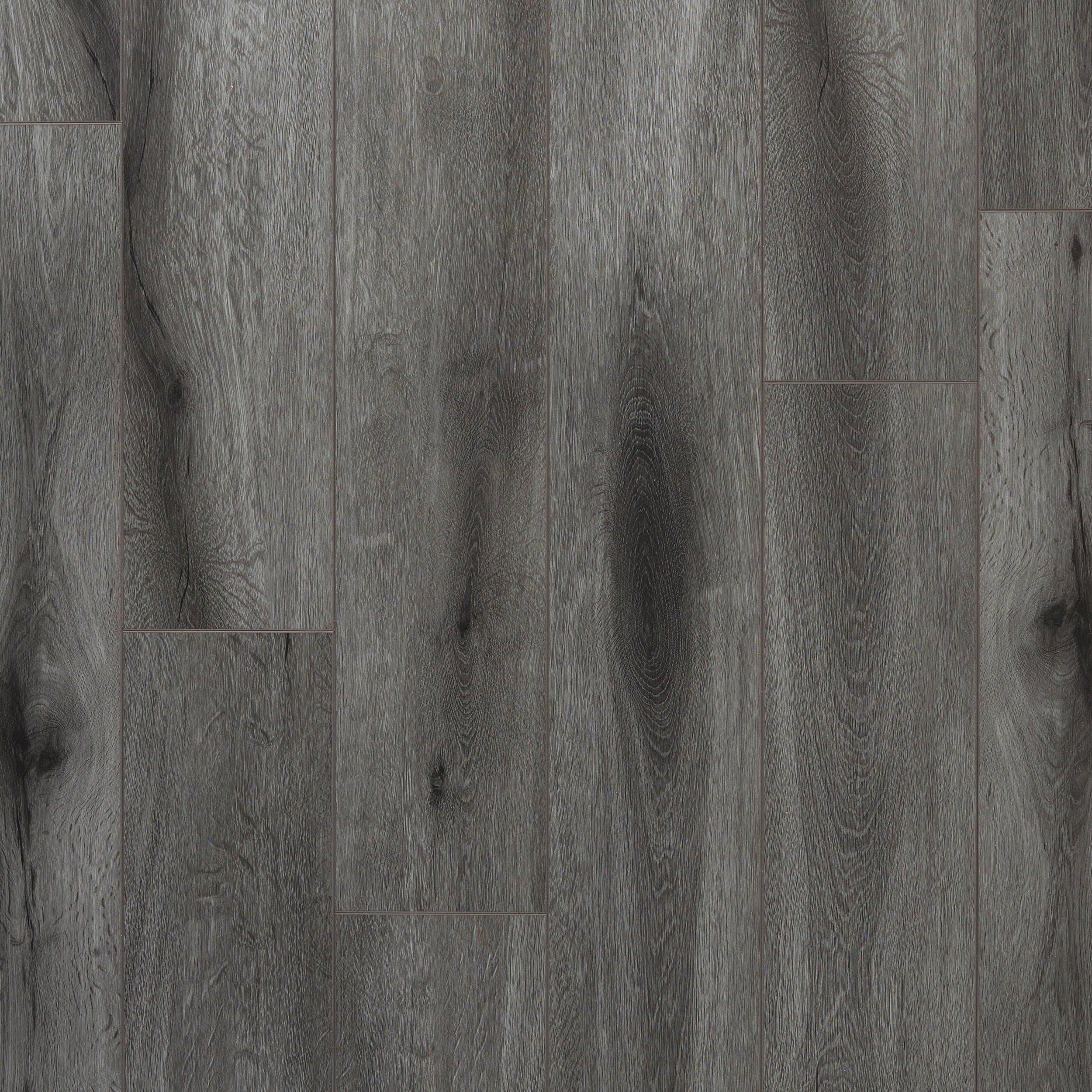 Neptune Gray Rigid Core Luxury Vinyl Plank - Cork Back