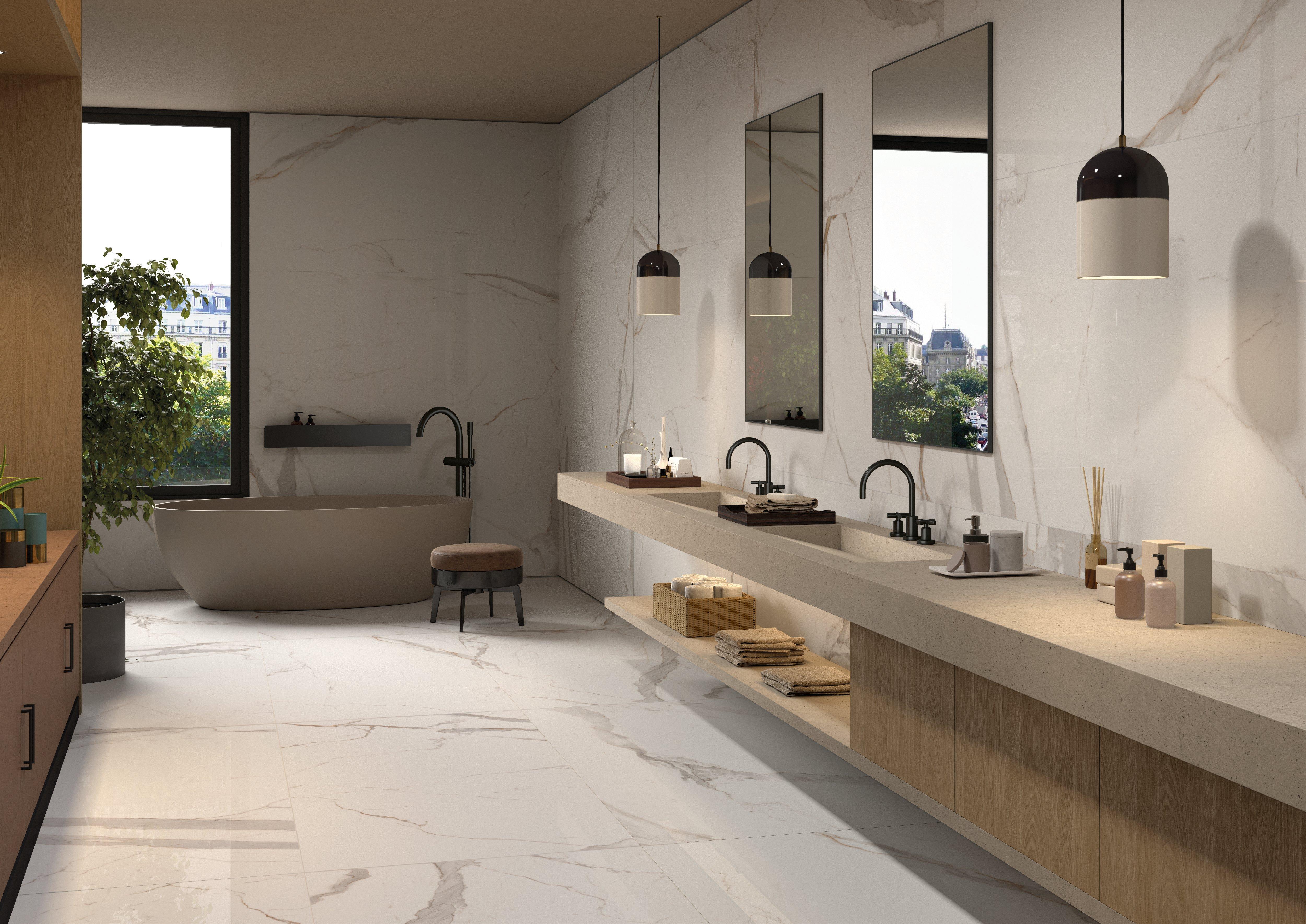Rossalini Polished Porcelain Tile