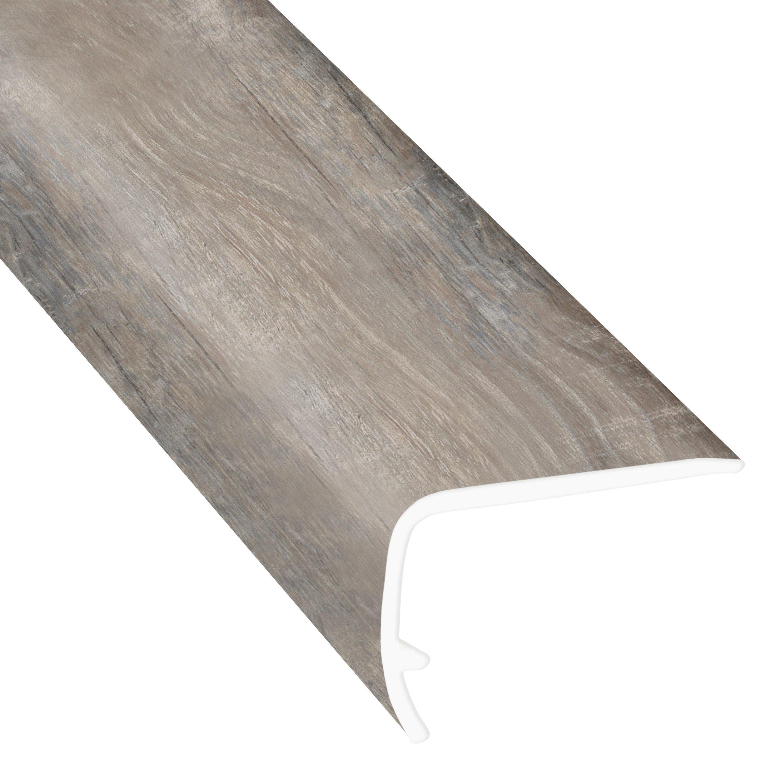 Color 5160F 94 in. Vinyl Overlapping Stair Nose