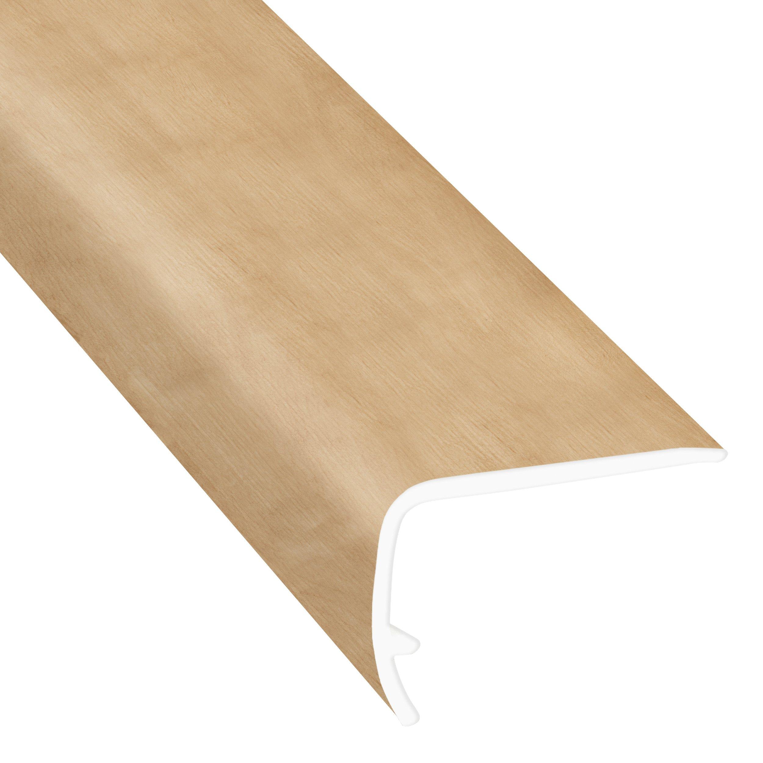 Color 5380F 94 in. Vinyl Overlapping Stair Nose