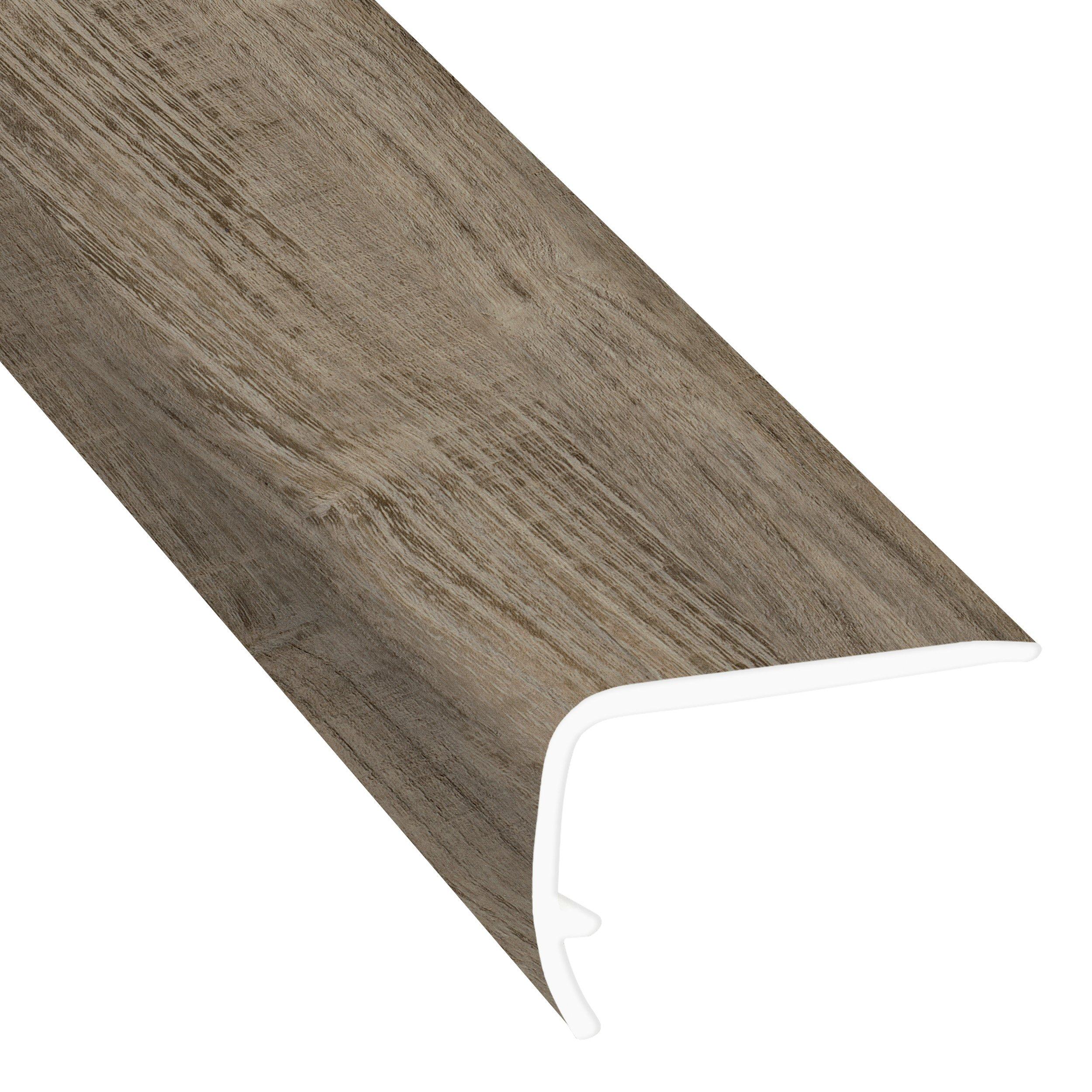 Color 5180F 94 in. Vinyl Overlapping Stair Nose