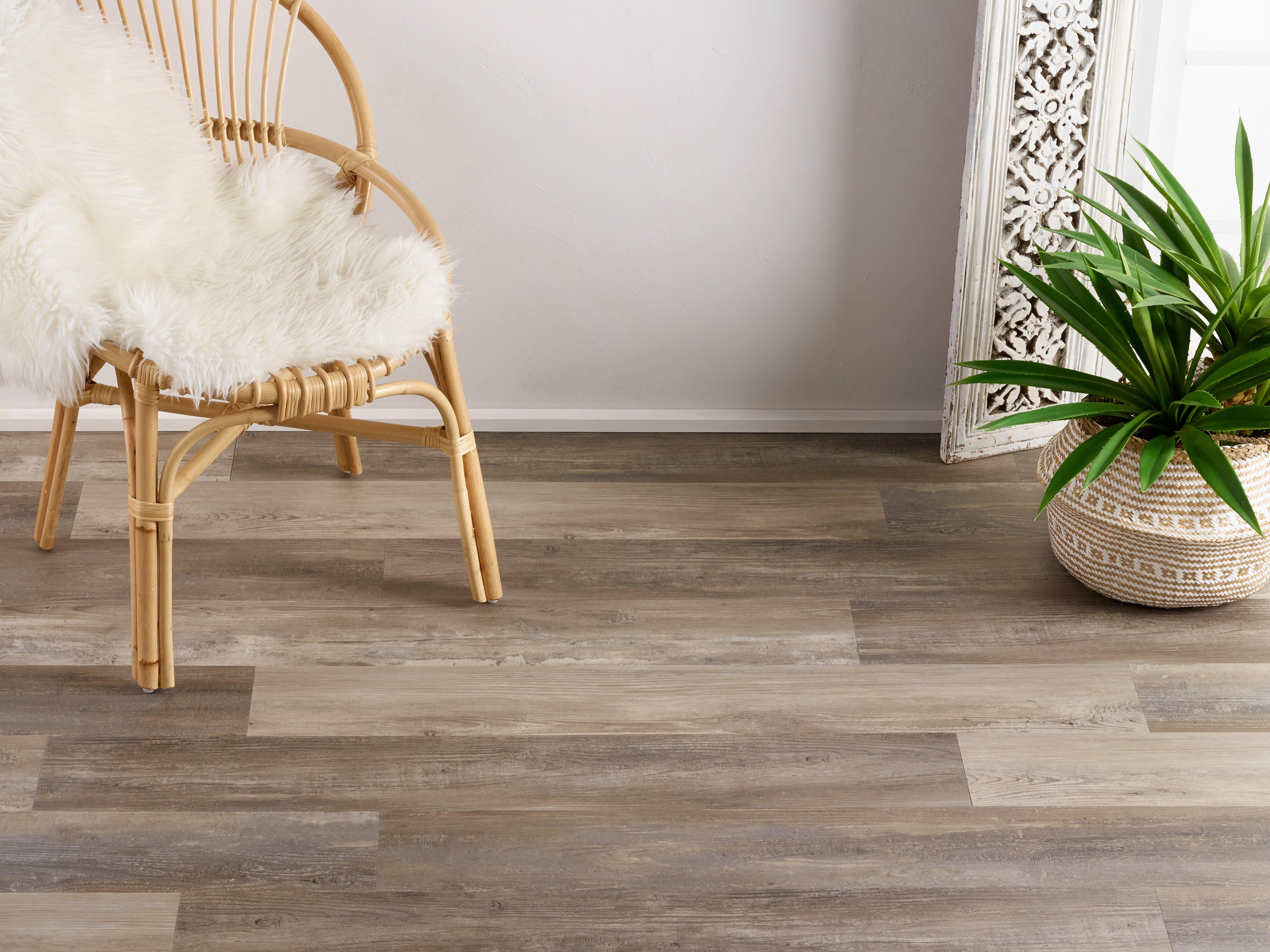 Cambridge White Easy Luxury Rigid Core Vinyl Plank Flooring- Embossed