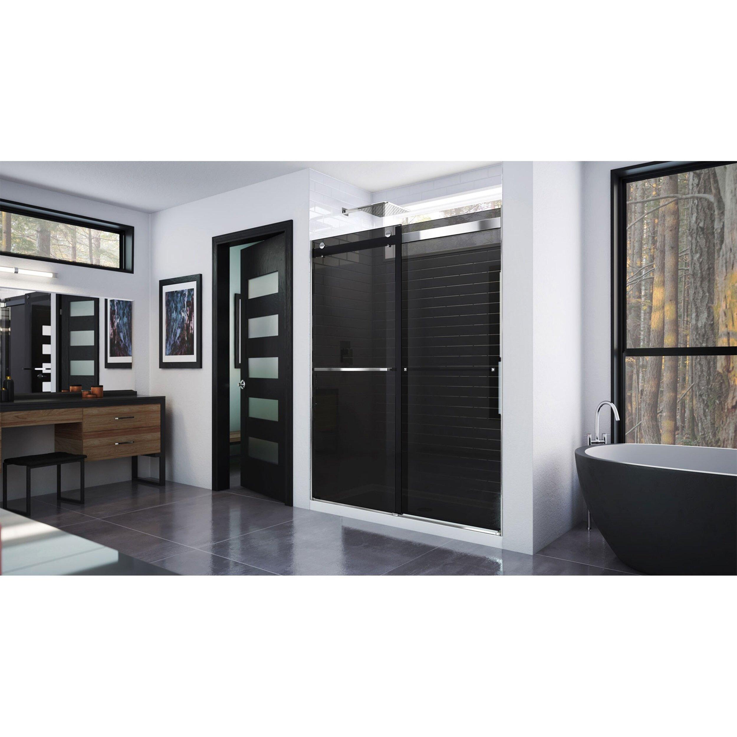 Essence Chrome Bypass Sliding Shower Door