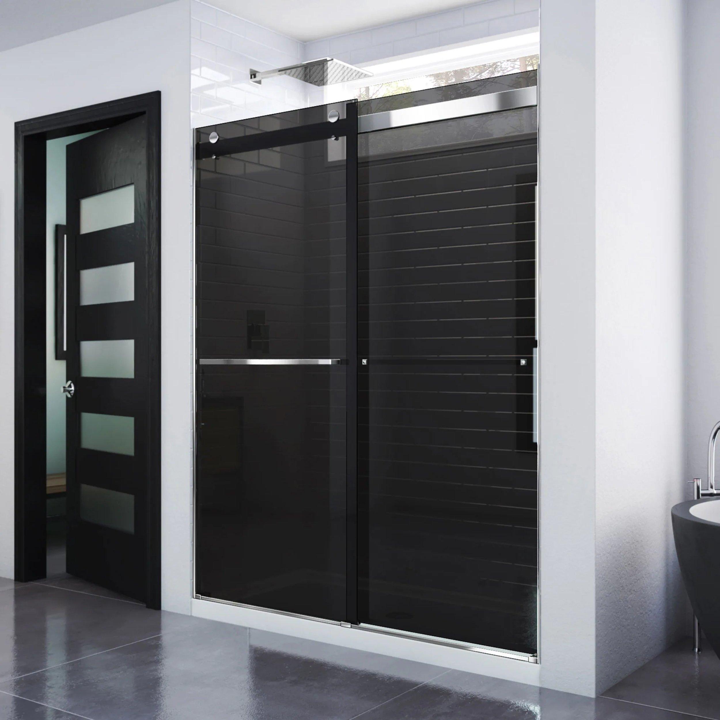 Essence Chrome Bypass Sliding Shower Door
