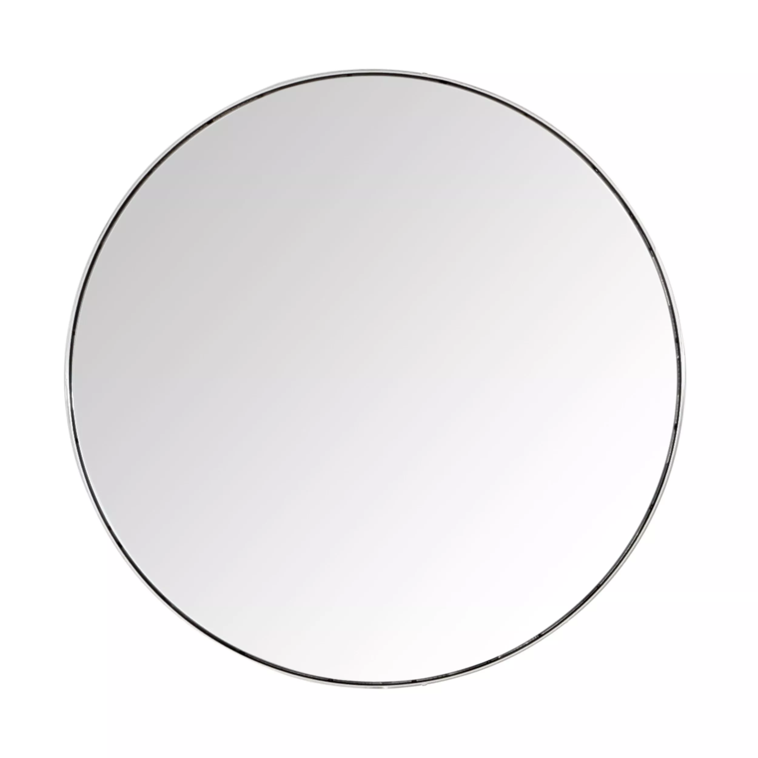 Parris 24 in. Brushed Nickel Mirror