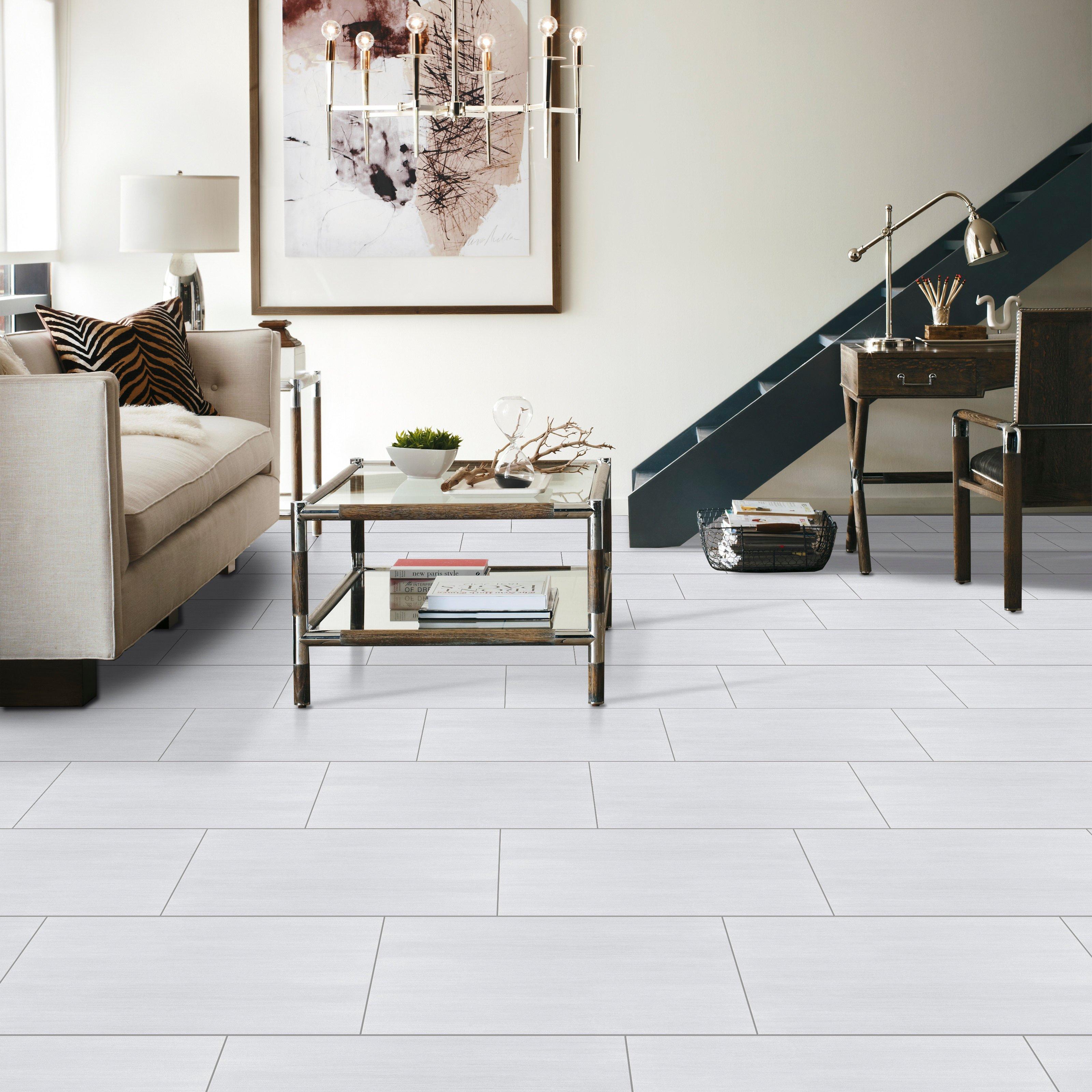 Lenox White Porcelain Tile